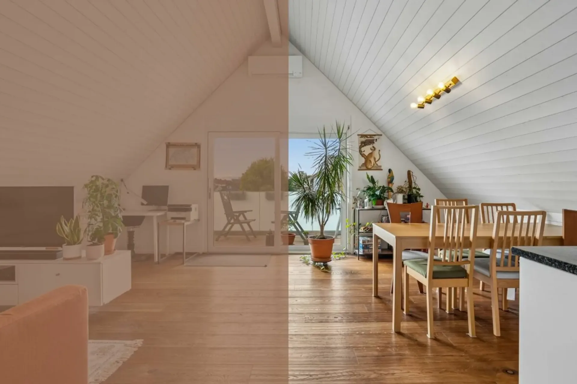Moderne 3.5-Zimmer-Dachwohnung zwischen Natur und Zentrum