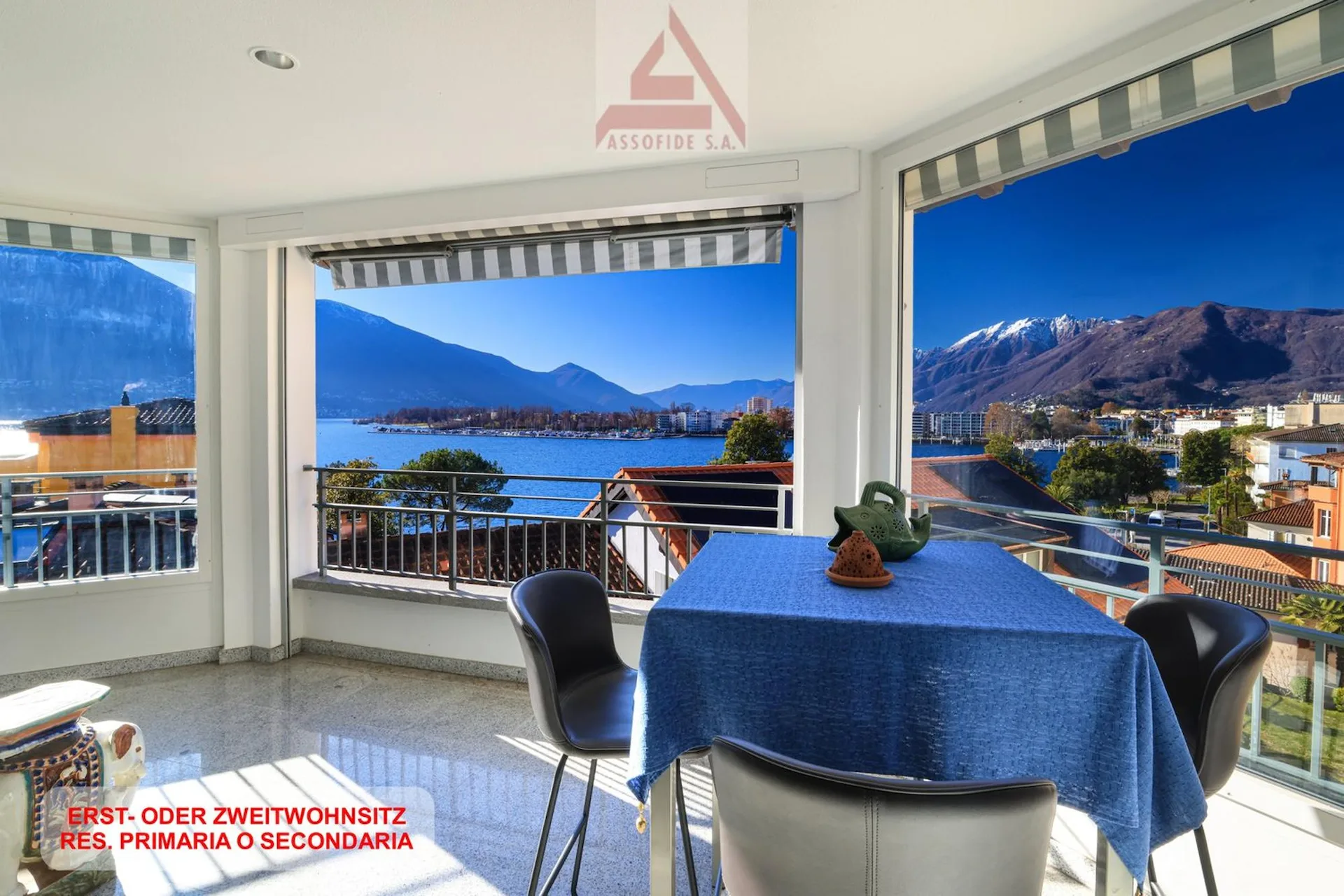 Prestigioso attico di 5.5 locali vista lago/Prestigioses 5.5-Zimmer-Attika mit Seeblick