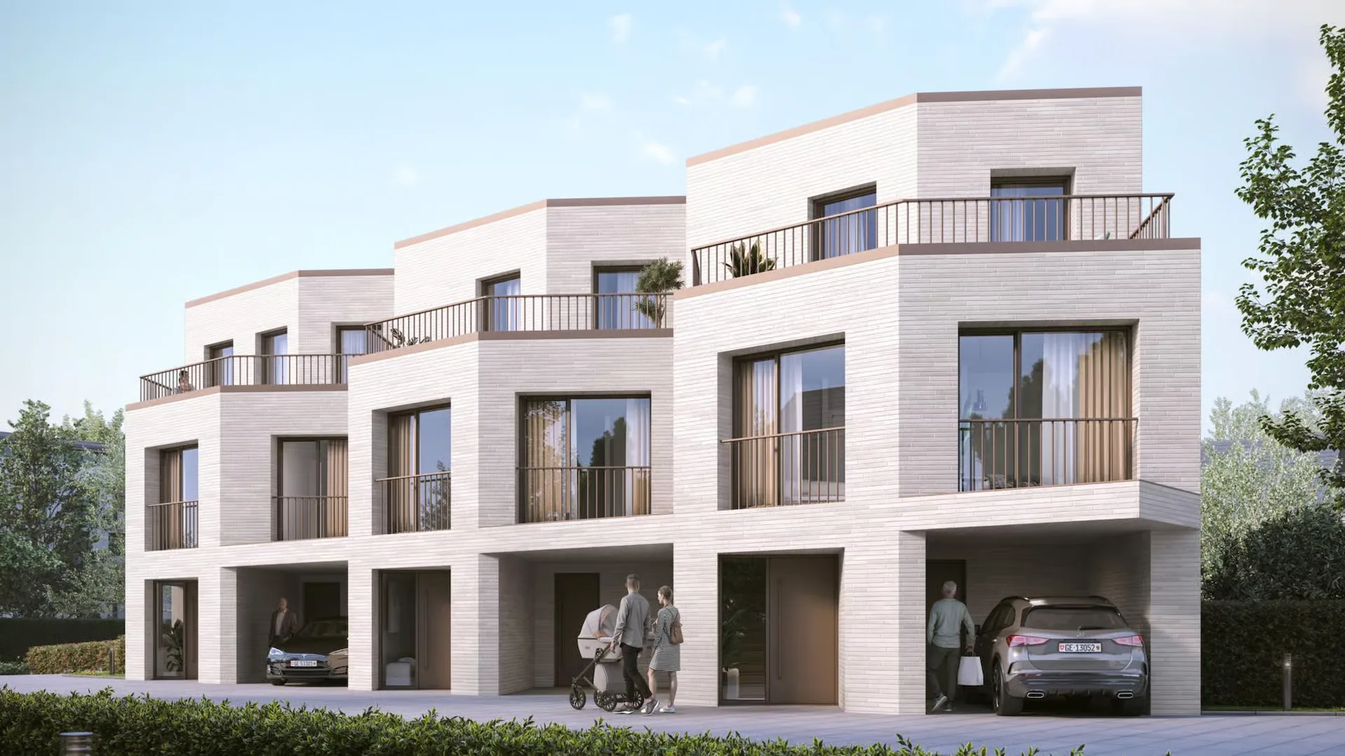 LITHEA 3 - Prächtige Reihenvilla mit 6 Zimmern im Zentrum von Nyon!