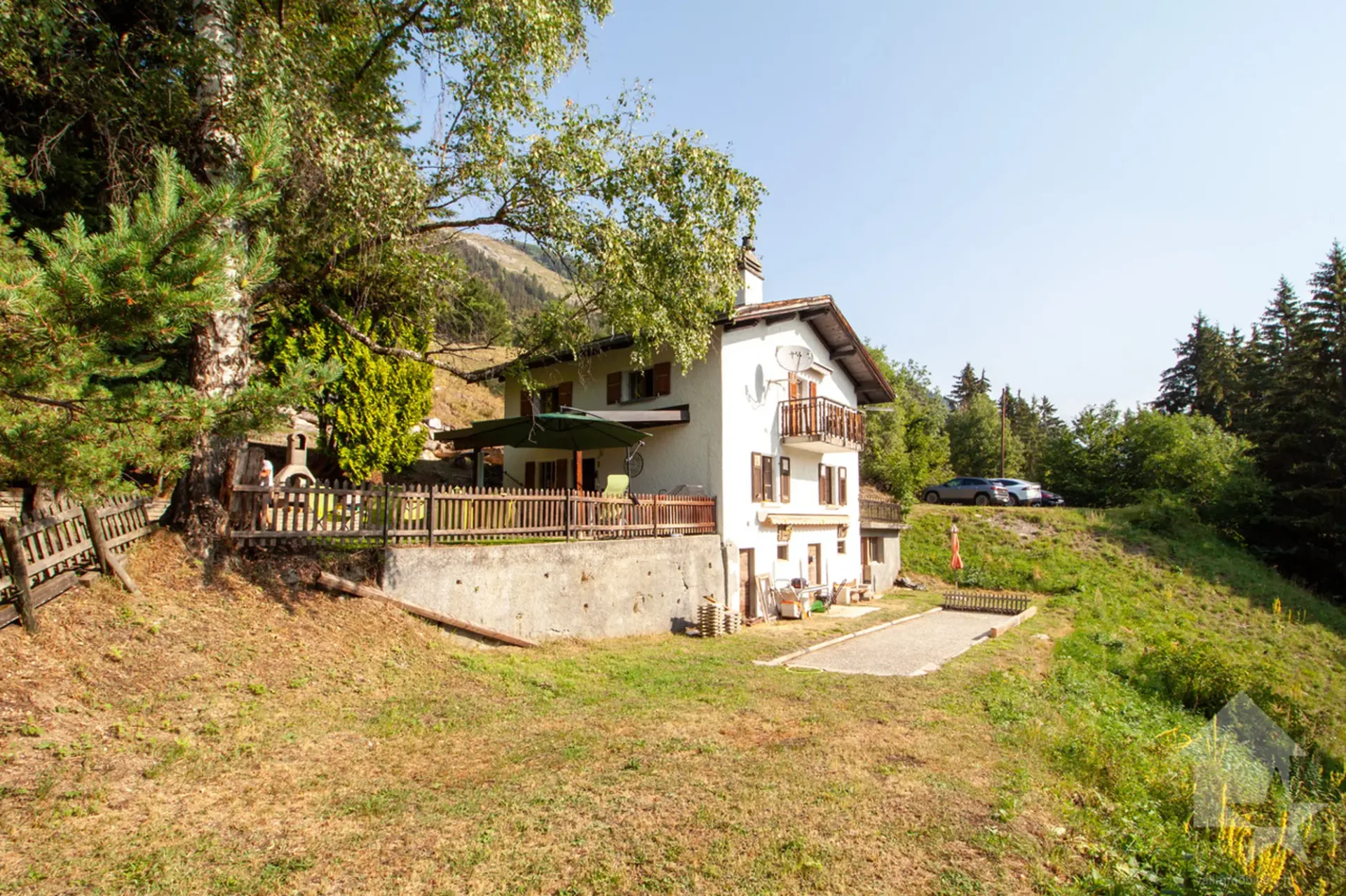 Appartement in einem kleinen Chalet auf den Mayens von Conthey