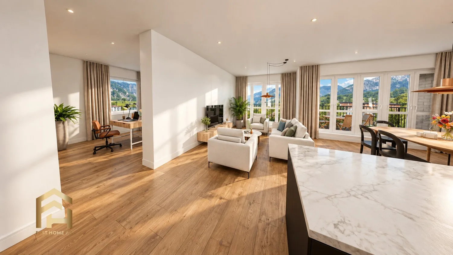 Appartement spacieux de 5,5 pièces à l'étage supérieur - MFH Imbach