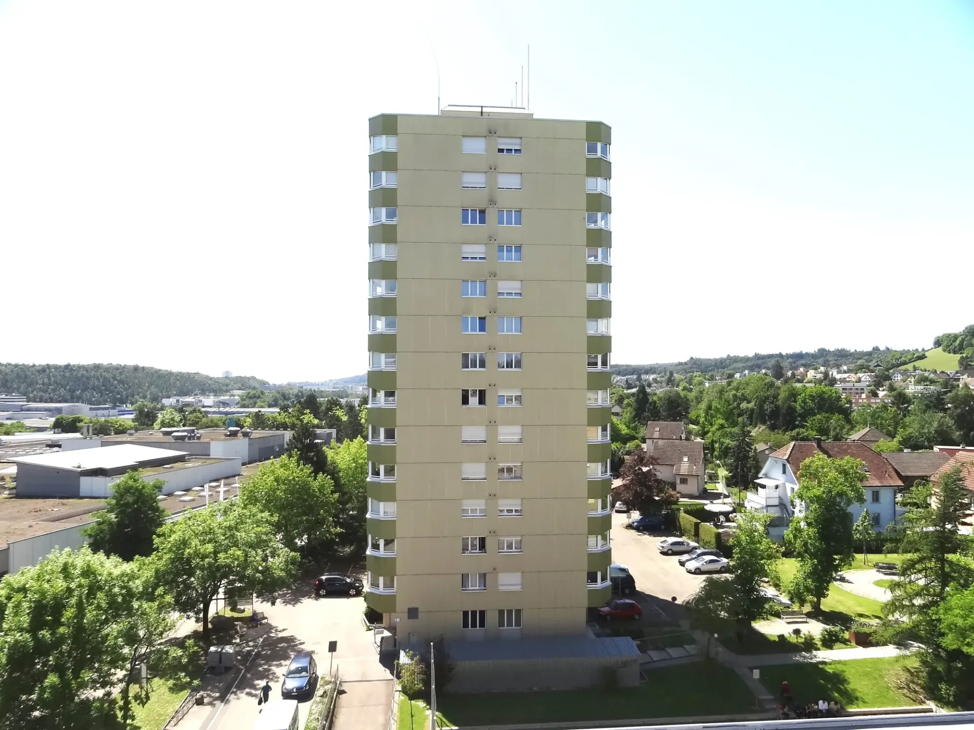 2 Zimmer-Wohnung mit super Aussicht!