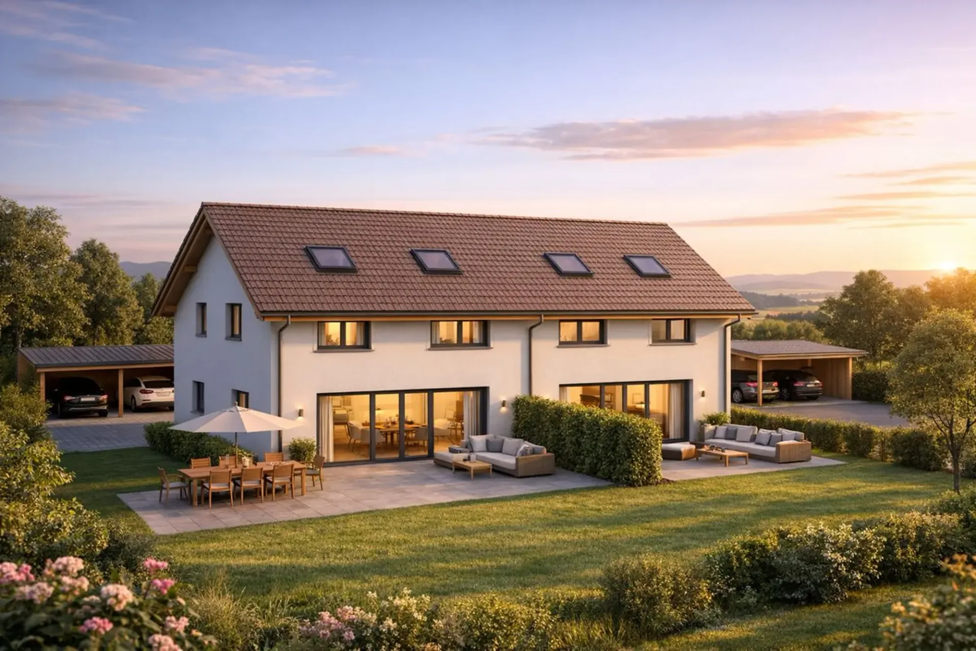 Einzigartiges NEUWERTIGES Haus, nur 2 Schritte mehr / Villa A