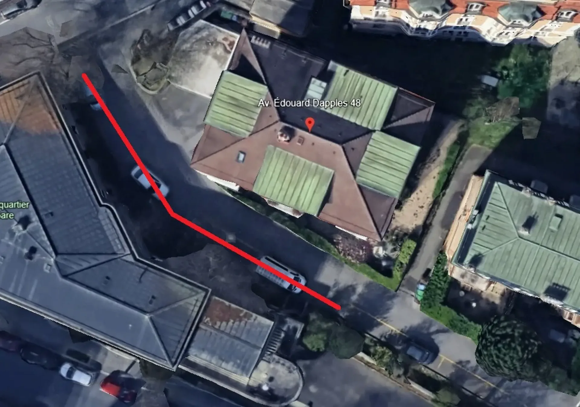 3 places de parc extérieures à louer - Av. Edouard-Dapples 48, 1006 Lausanne