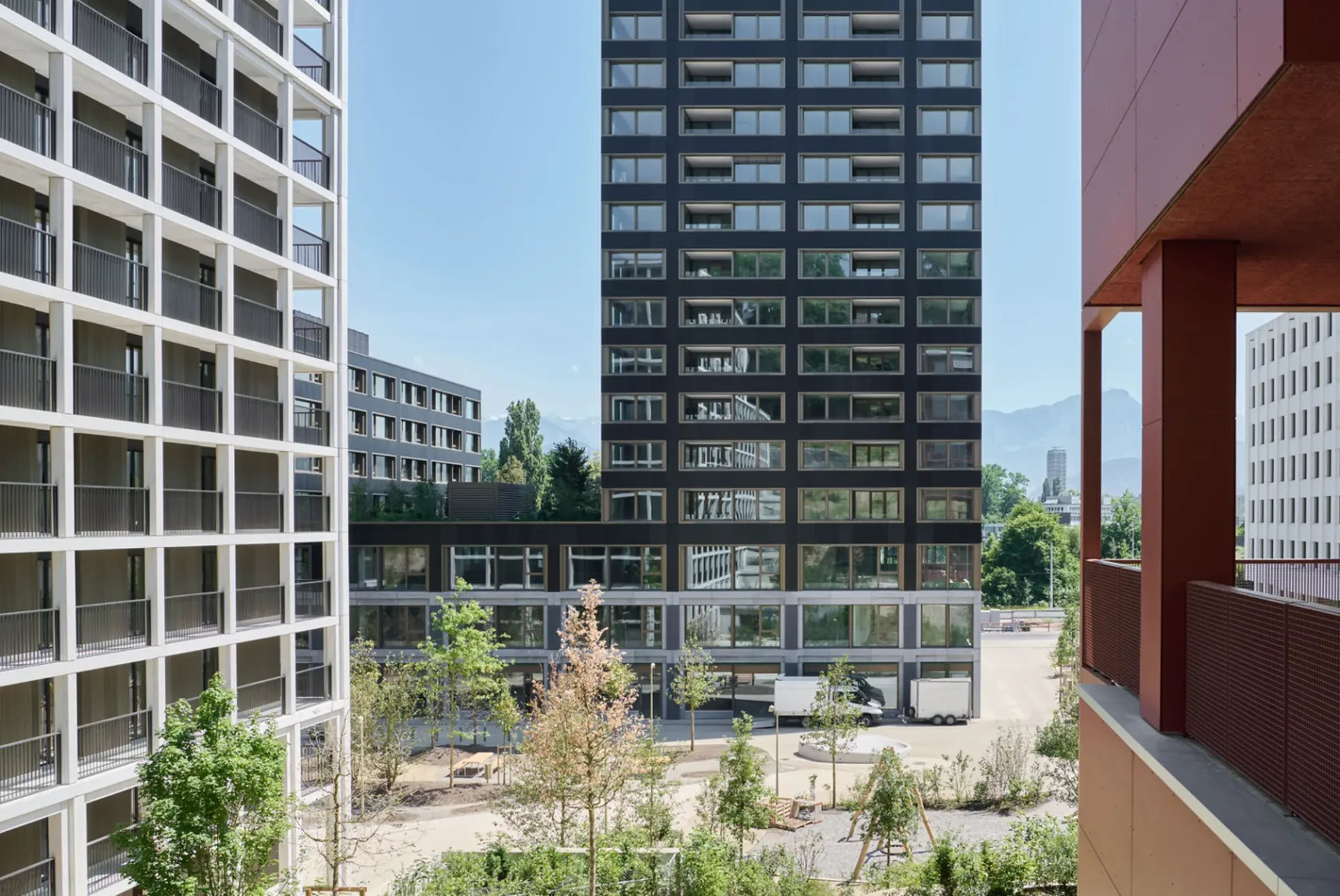 Ihr Standort im neuem Quartier Eichhof West