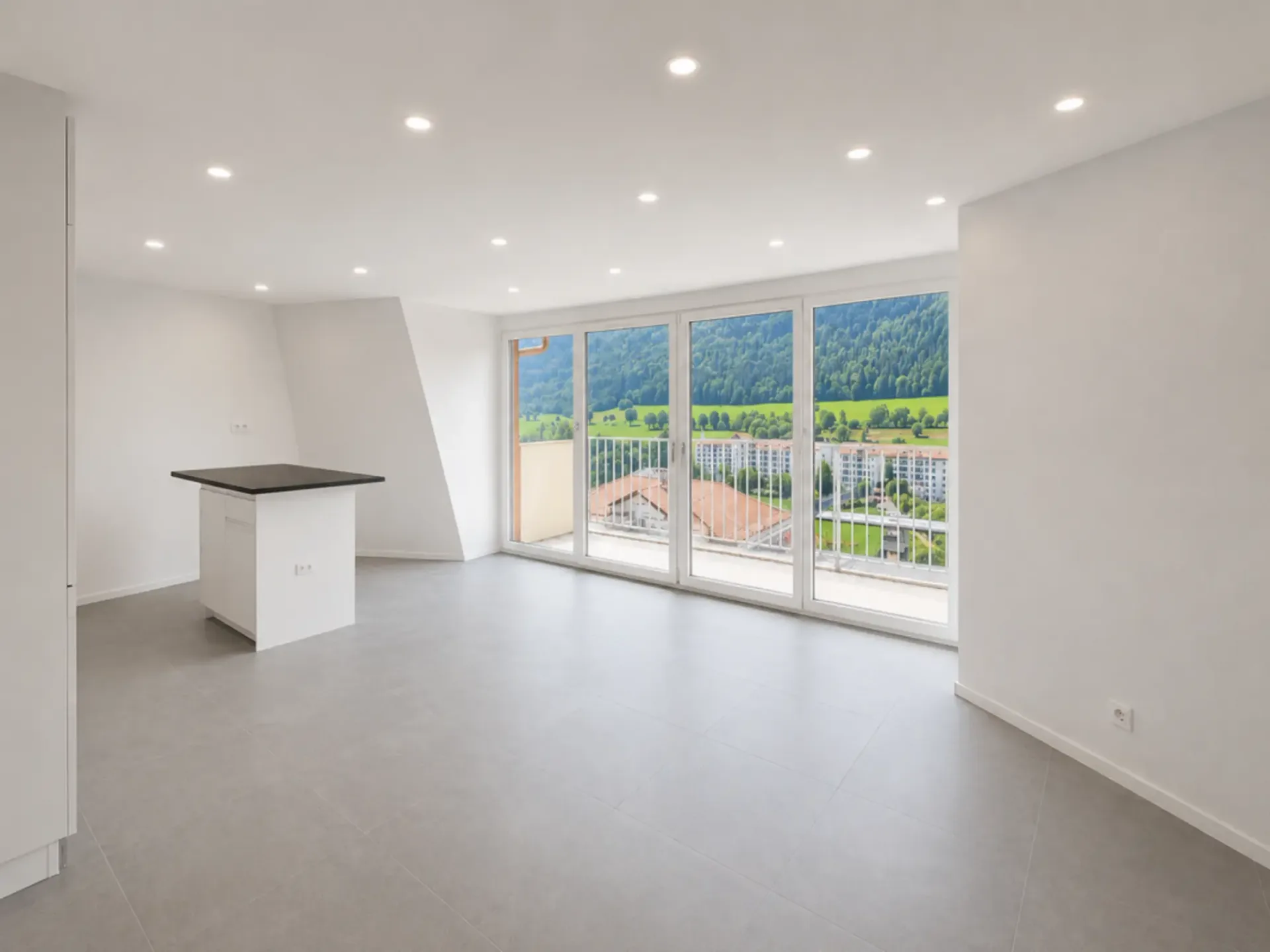 Sankt-Imier, wunderschönes 2.5-Zimmer-Apartment im 3. Stock mit Aufzug und Balkon