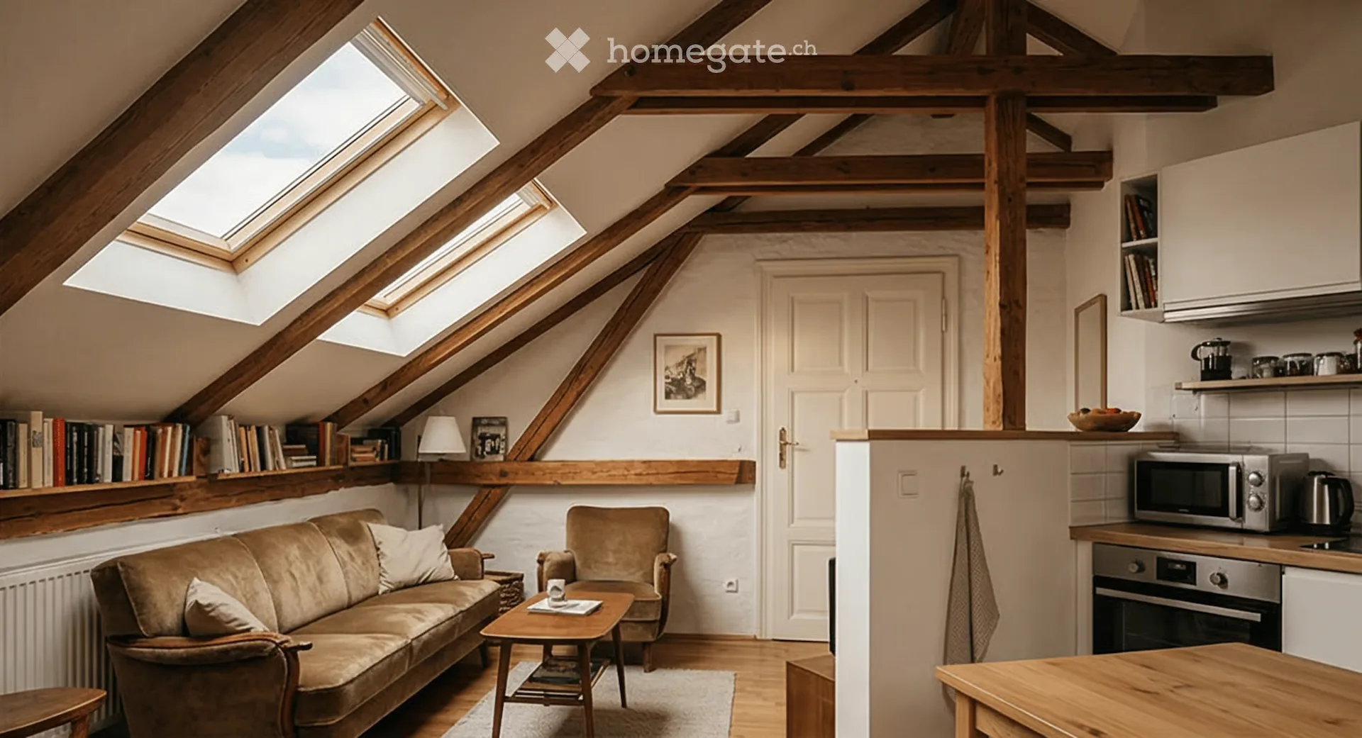 1.5-room attic apartment in Budapest's vibrant 1078 district