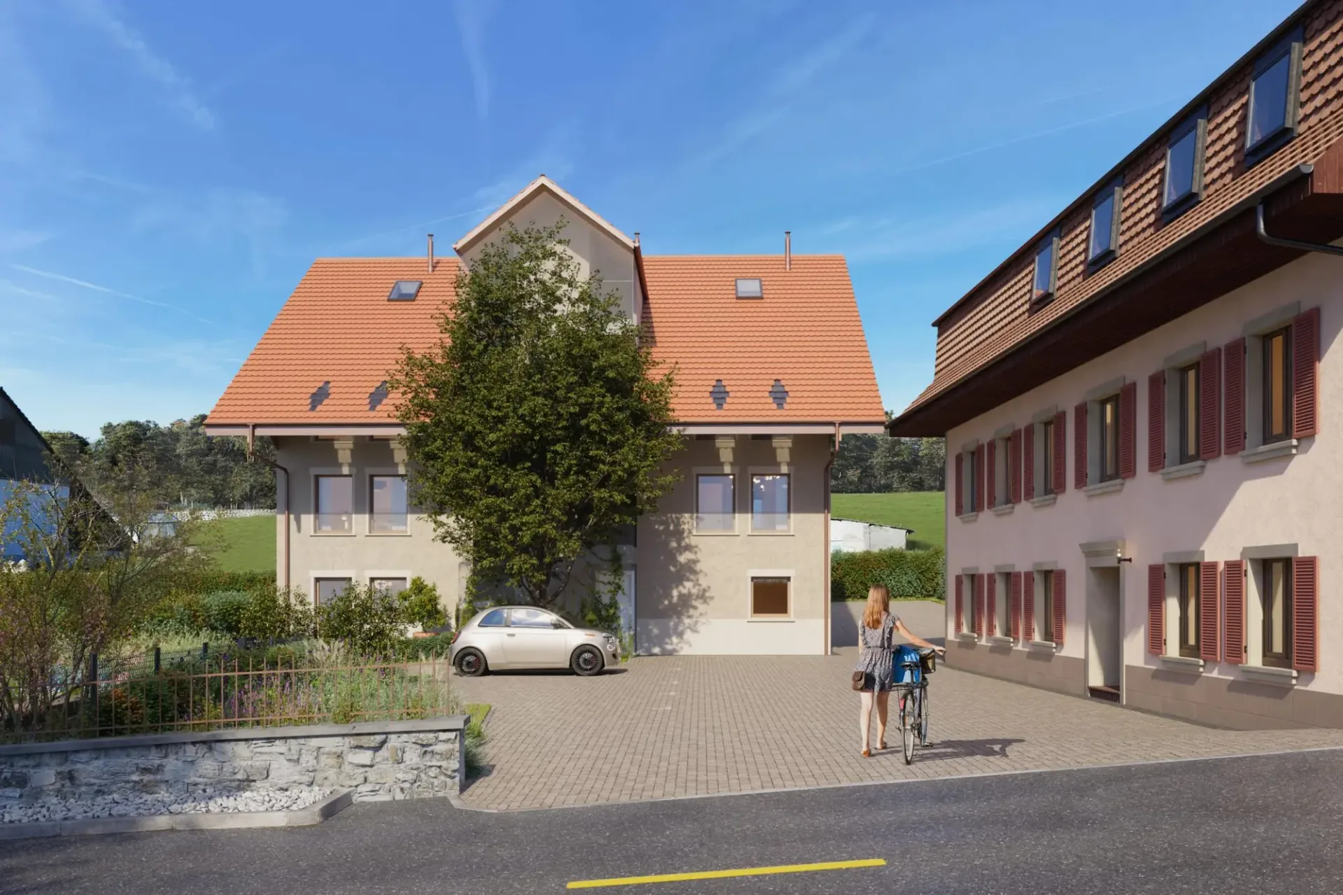Aussergewöhnliches Duplex mit 3,5 Zimmern, Galerie und Loggia