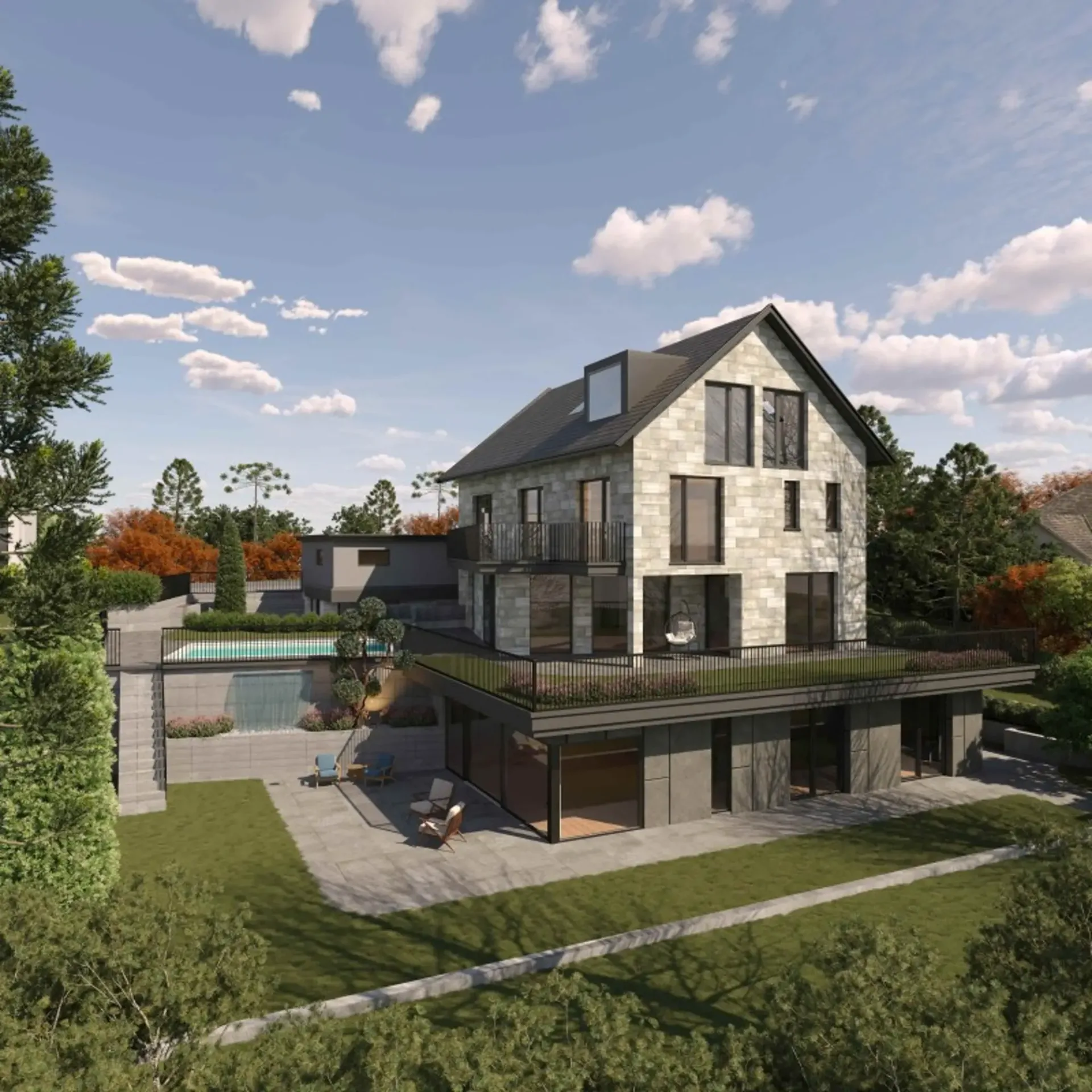 Baubewilligtes Projekt mit bereits abgeschlossenem Aushub