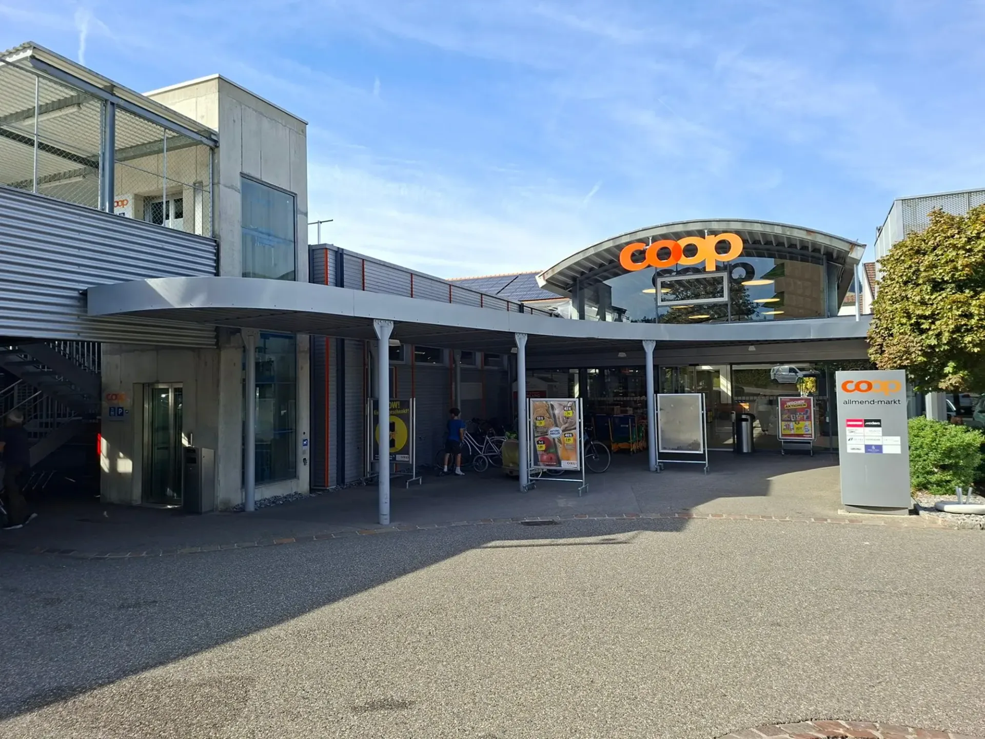 Ausgebaute Verkaufsfläche im Allmendmarkt Gelterkinden