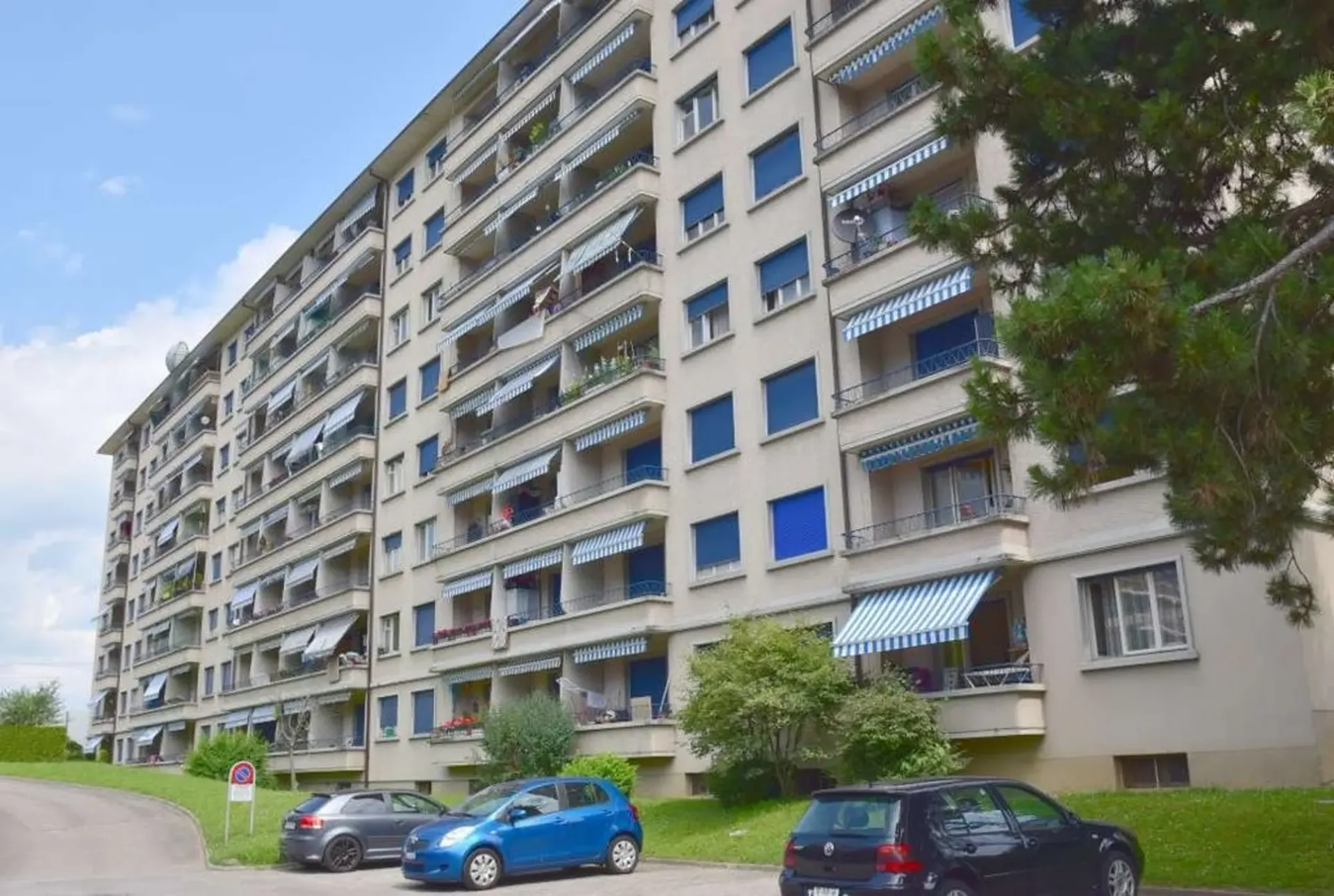 In der Nähe von Renens-Bahnhof, U-Bahn und EPFL, charmante 3.5-Zimmer-Wohnung im 4. Stock