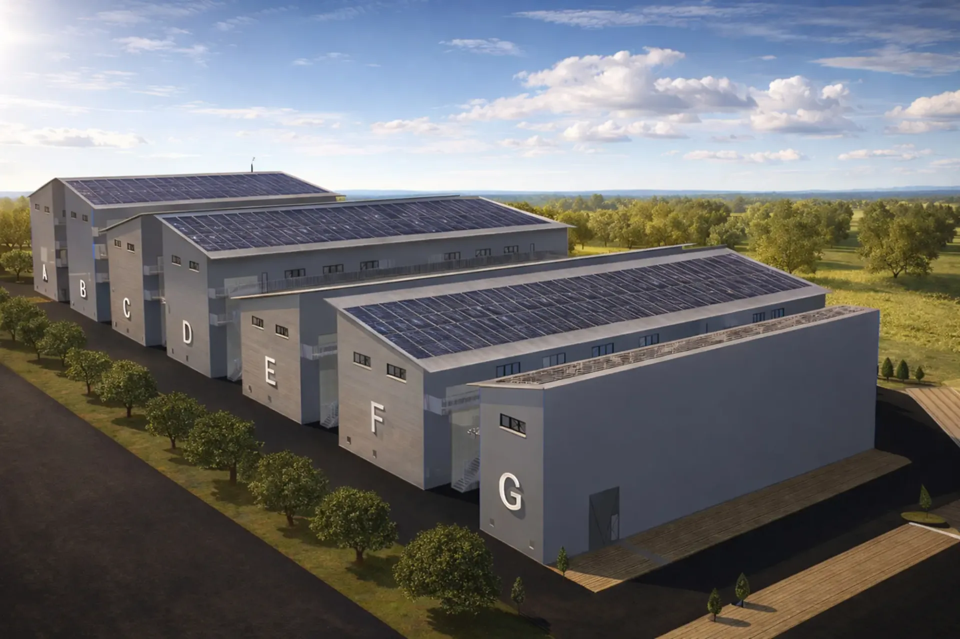 Avenches, for rent, industrial and artisanal surfaces, from 400 m2