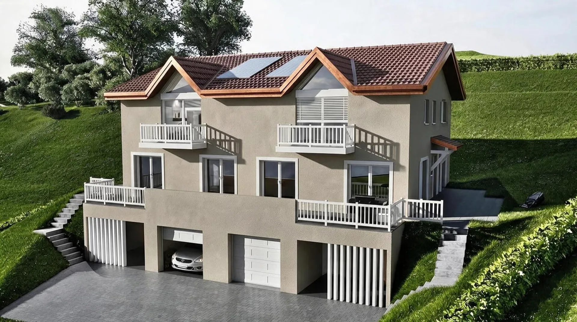 Semi-detached villa with 5.5 rooms close to Lake Joux - rare situation!