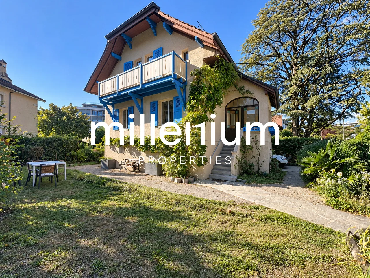 Charmantes Einfamilienhaus mit Garten in Châtelaine