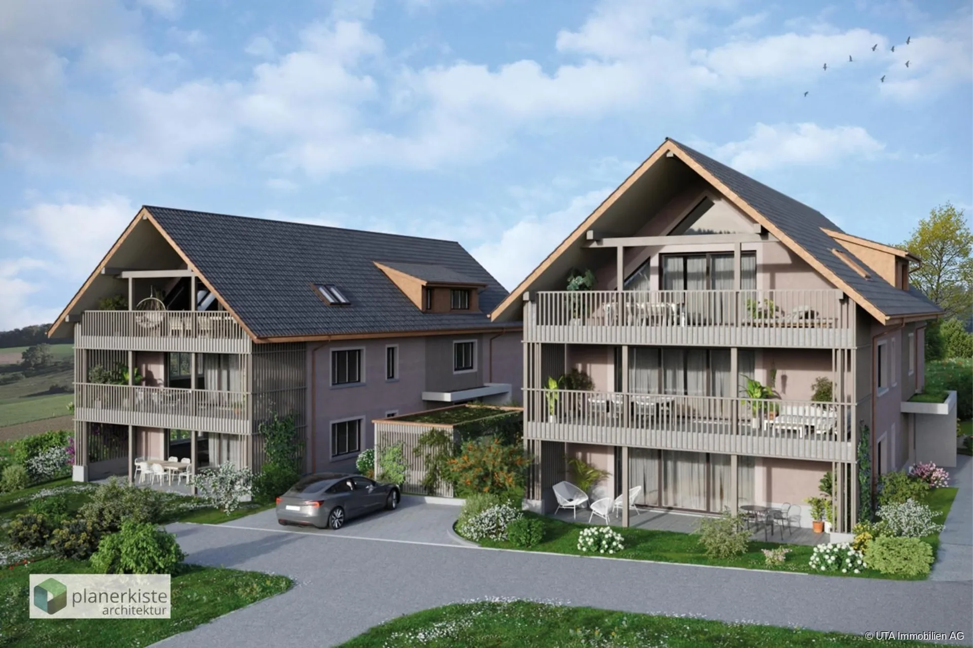 Attraktive Neubau-Wohnungen im Grünen