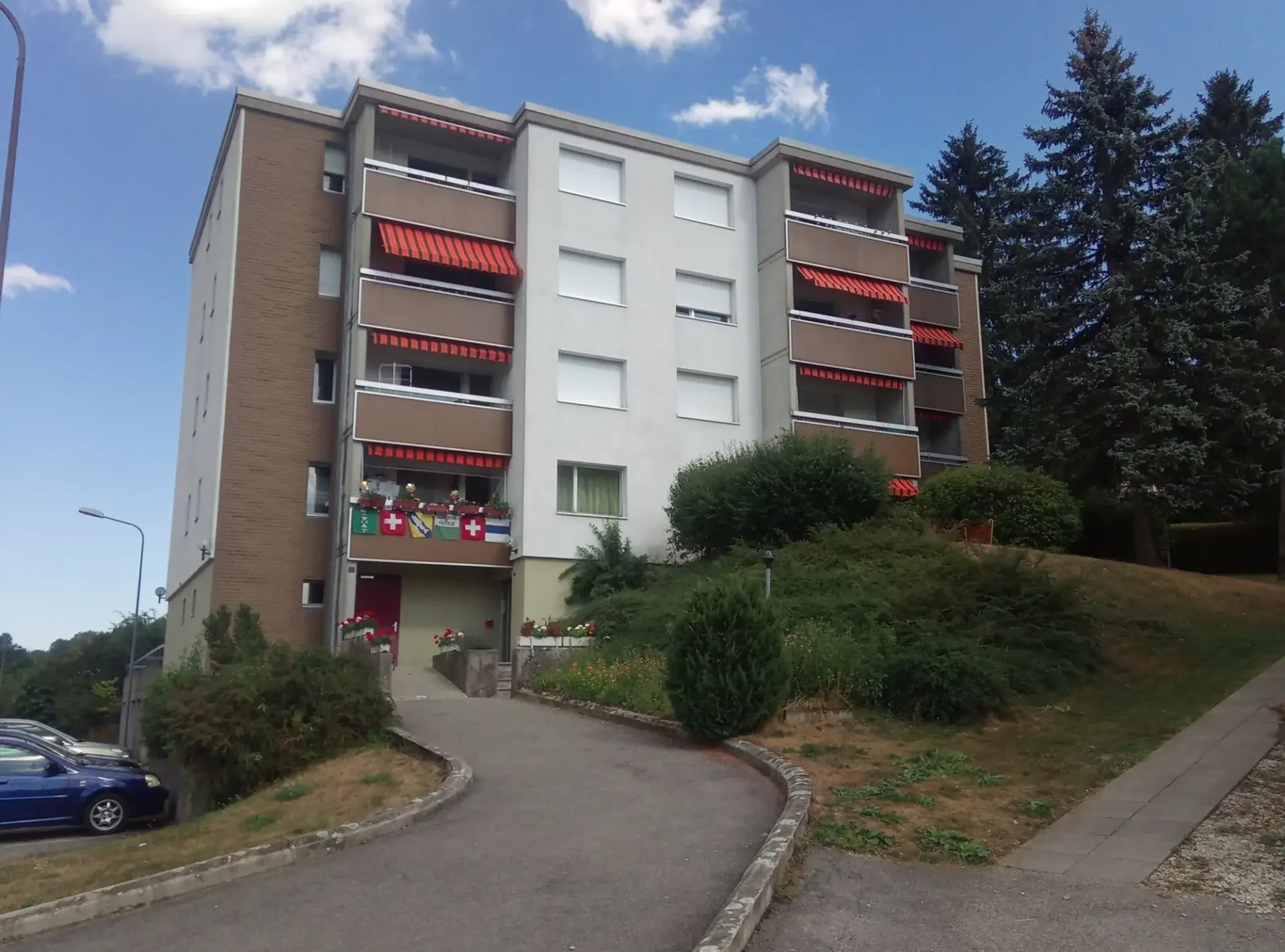 Wohnung 2,5 Zimmer mit Terrasse in Vallorbe