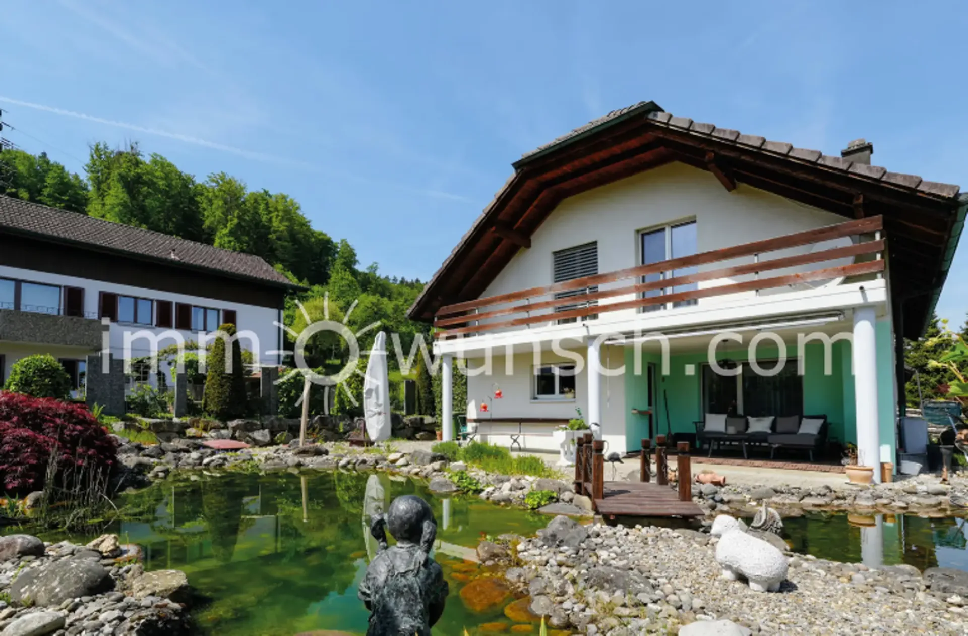 Charmantes 5 ½ Zimmer Einfamilienhaus, mit toller Gartenanlage, an erhöhter und ruhiger Wohnlage