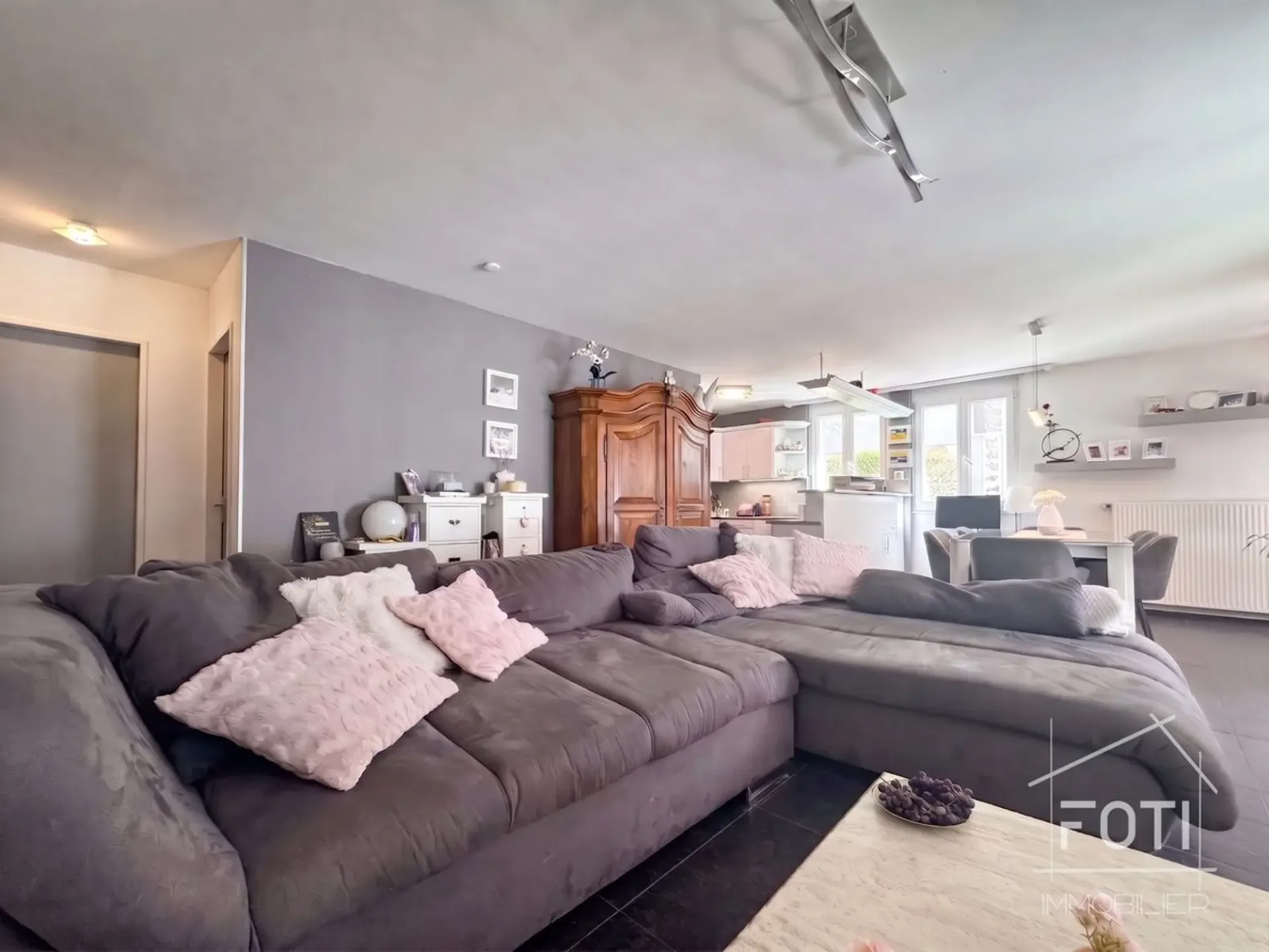 Rez-de-jardin 4.5 p. à Vouvry - 113 m² de terrasse et jardin plein sud
