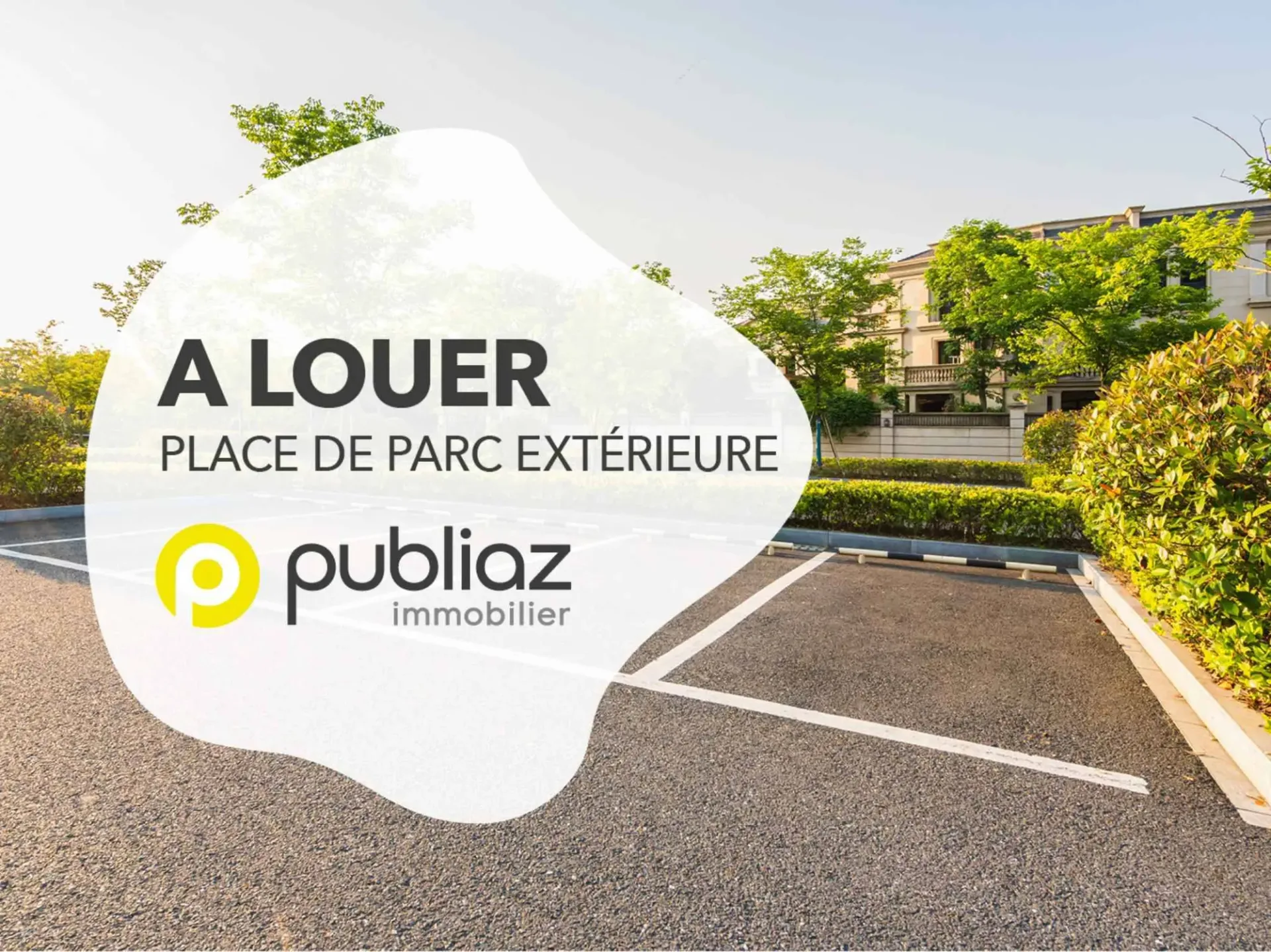 Aussere Parkplatz zu vermieten sofort