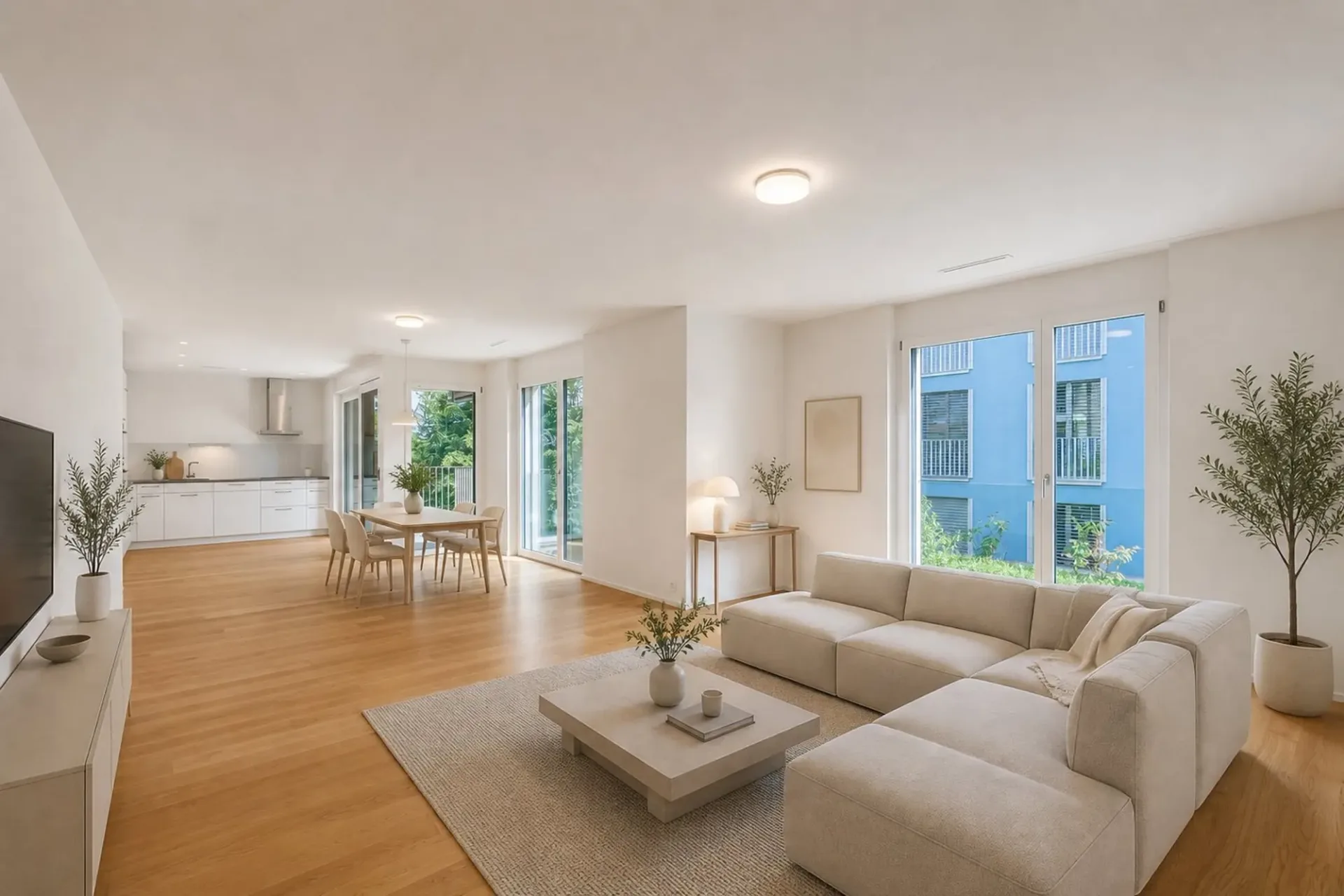 Licht, Raum und Grün - stilvoll wohnen in Zürich-Oerlikon
