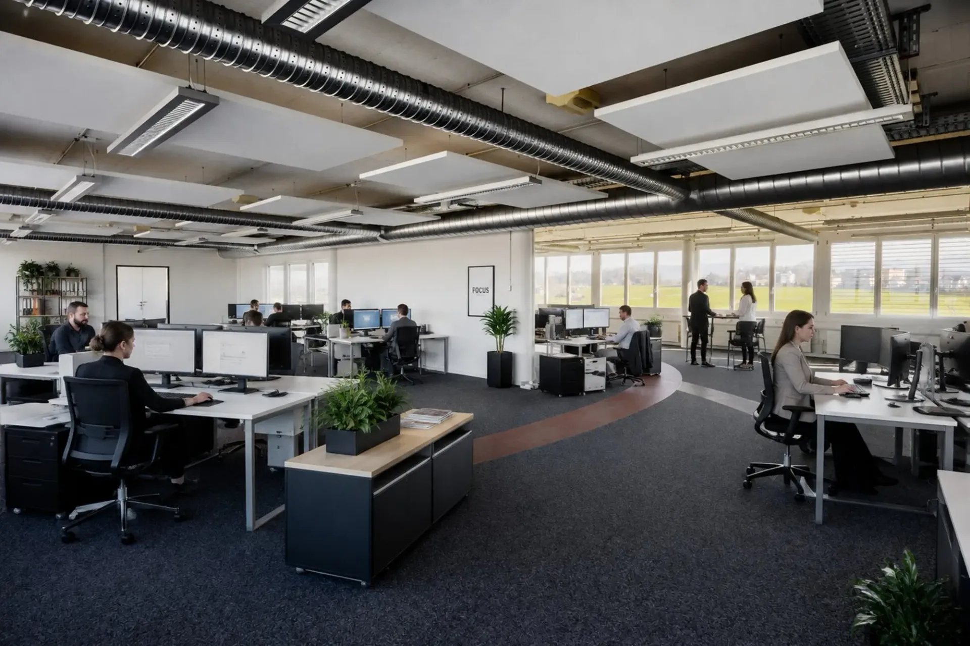 Moderne Büroflächen mit Kombinationsmöglichkeiten in Cham