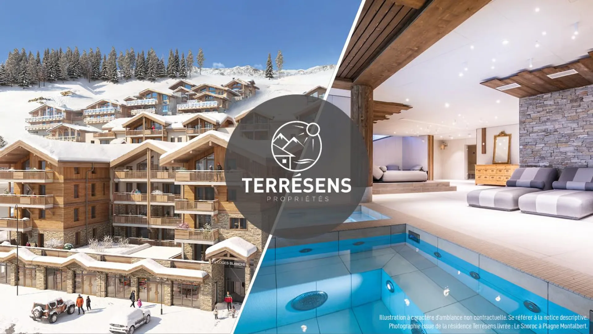 APPARTEMENT T4 CABINE DUPLEX - RÉSIDENCE LES LOGES BLANCHES AUX 2