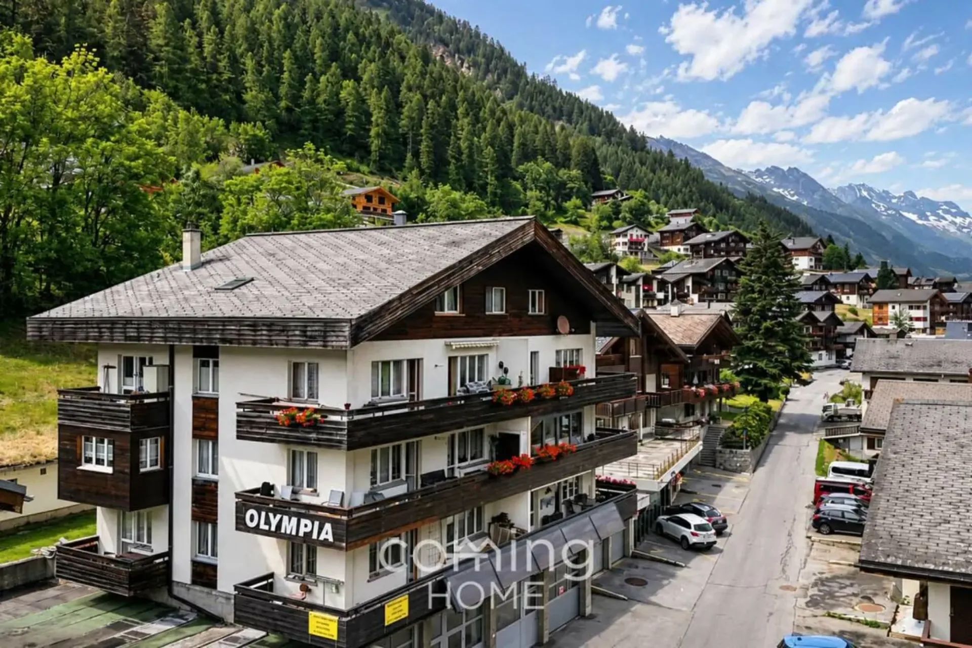 Charmante 4.5 Zimmerwohnung in Wiler mit Alpenpanorama