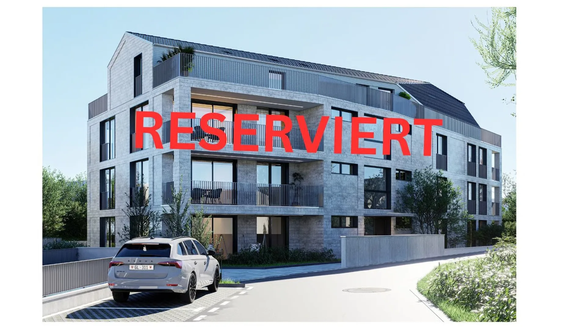 Moderne 4.5-Zimmer-Neubau-Wohnung in Glarus Nord
