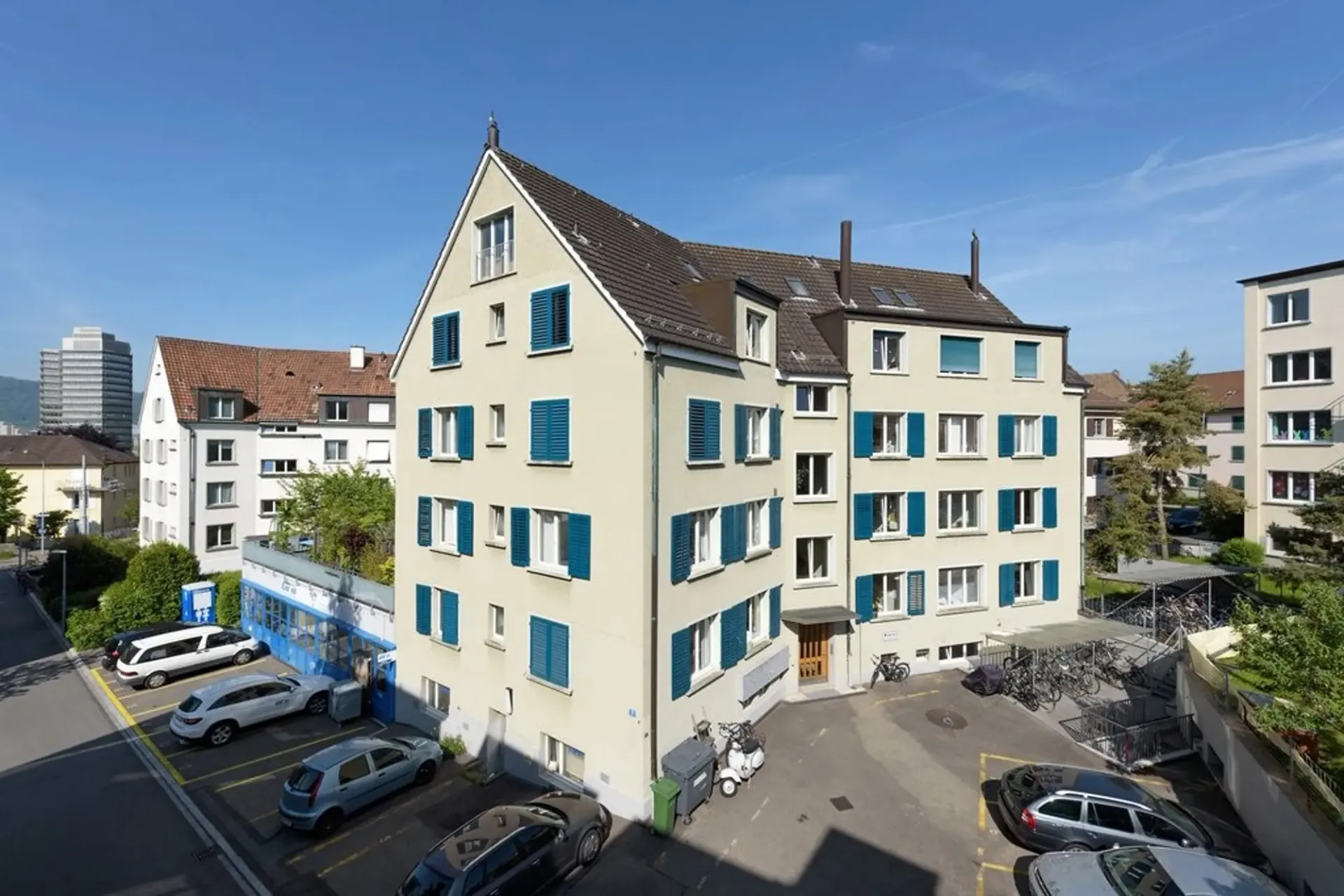 Einstellplatz in Wipkingen