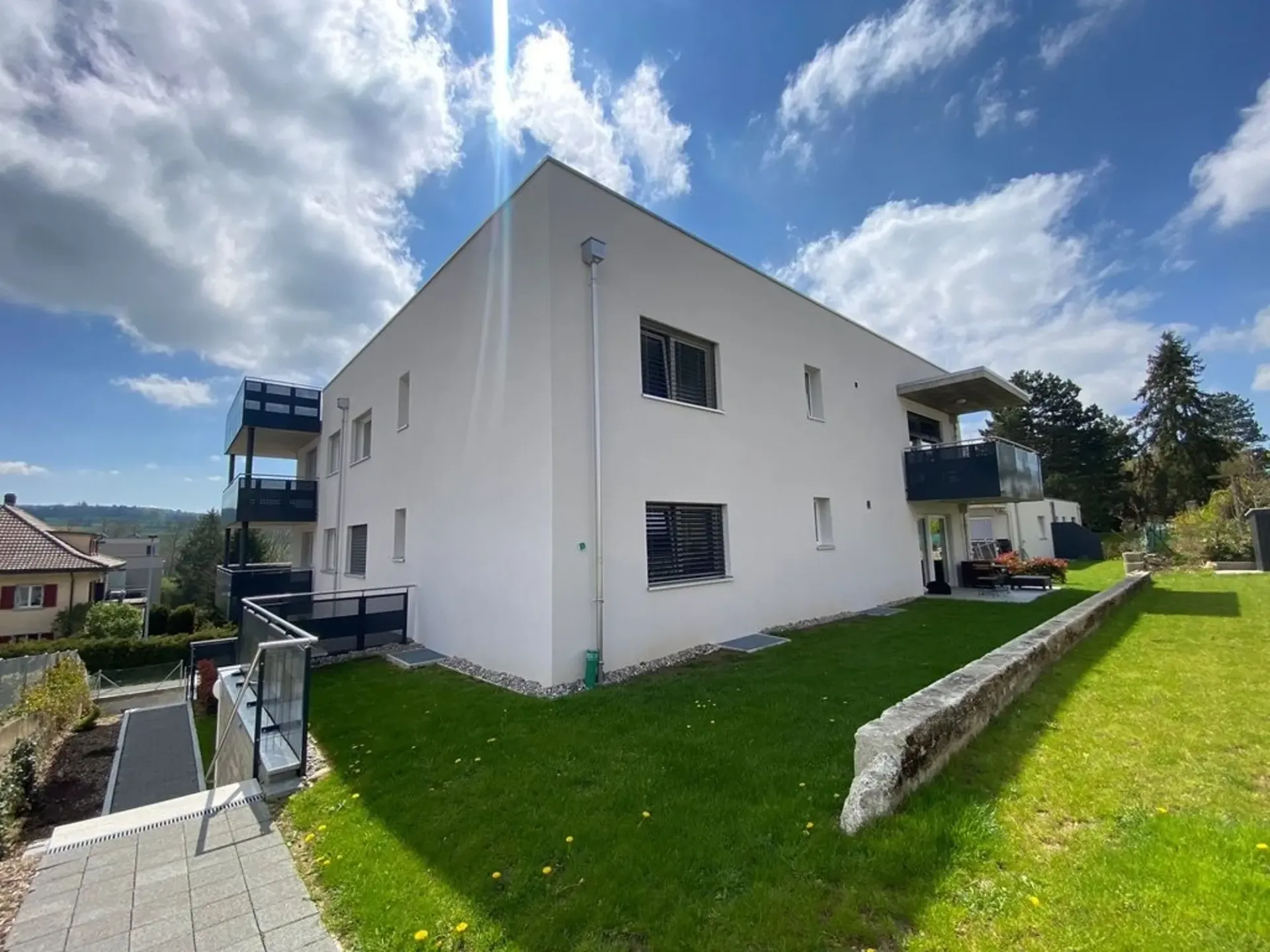 Romont - Charmant appartement de 2,5 pièces avec balcon