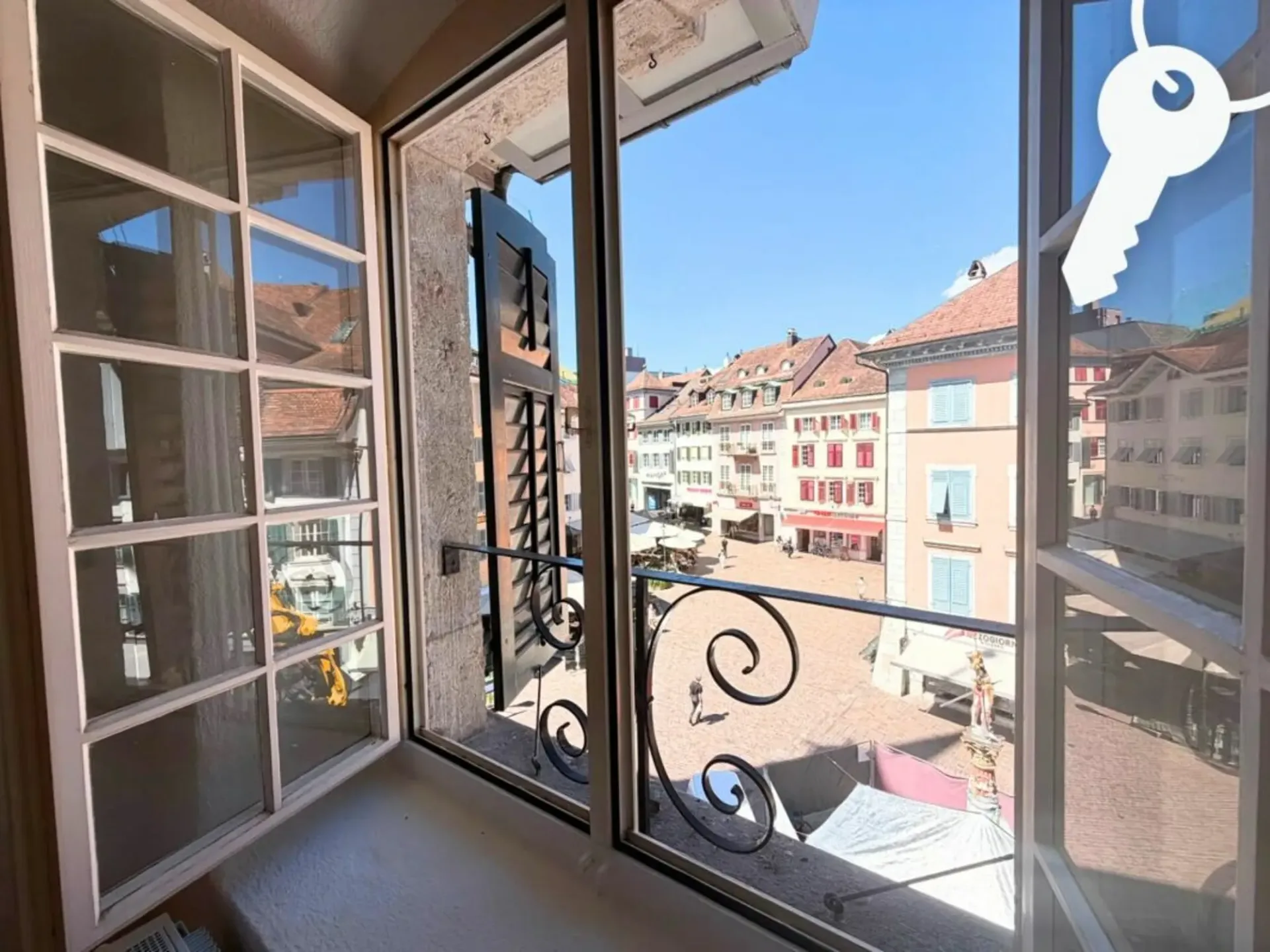 Enjoy Solothurn's center from above