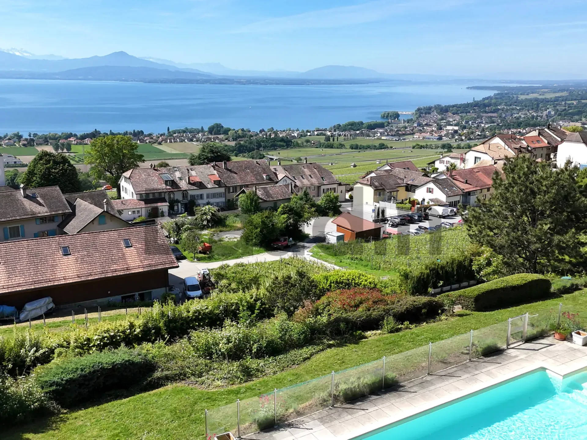 Eine prästigieuse Immobilie mit Blick auf den Genfersee
