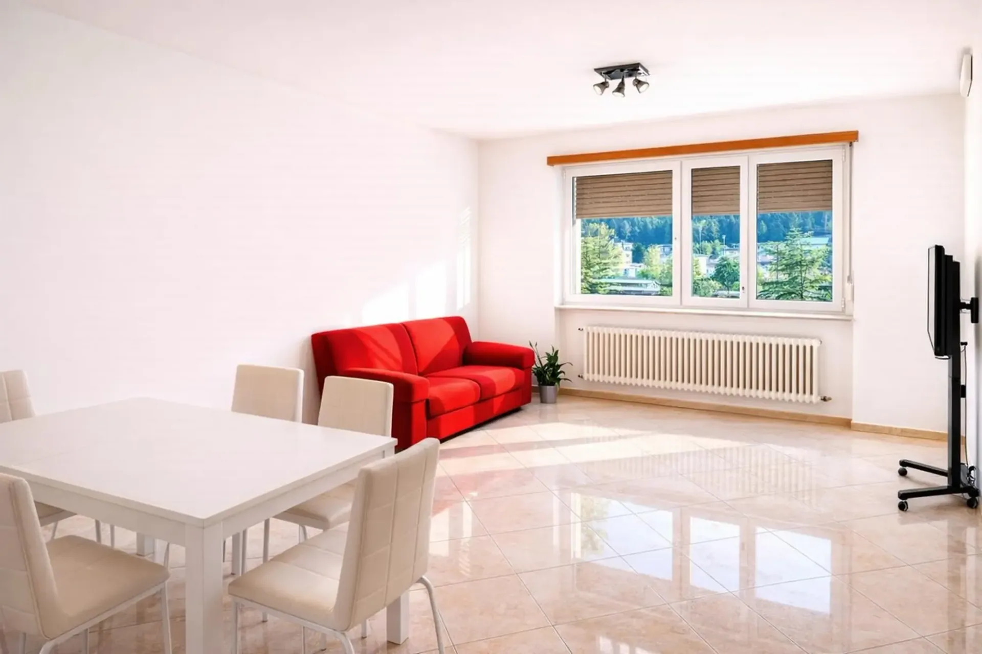 Sesto piano 4,5 ristrutturato con grandissima terrazza panoramica.