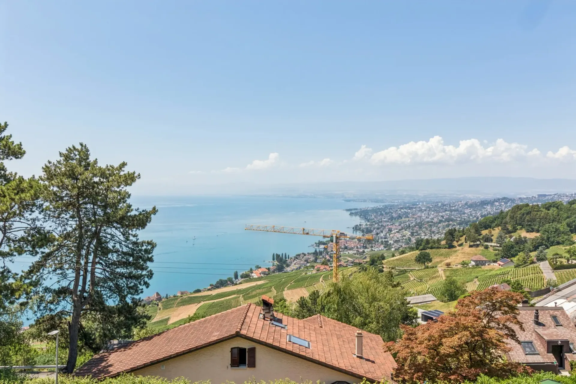 Eigentum zwischen Himmel, See und Weinbergen mit außergewöhnlichem Panorama!