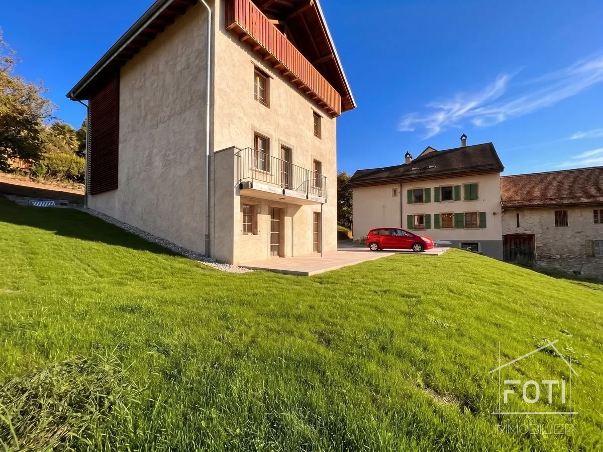 Zweizimmerwohnung mit eigenem Garten - Vereinen Sie Komfort, Modernität und Ökologie