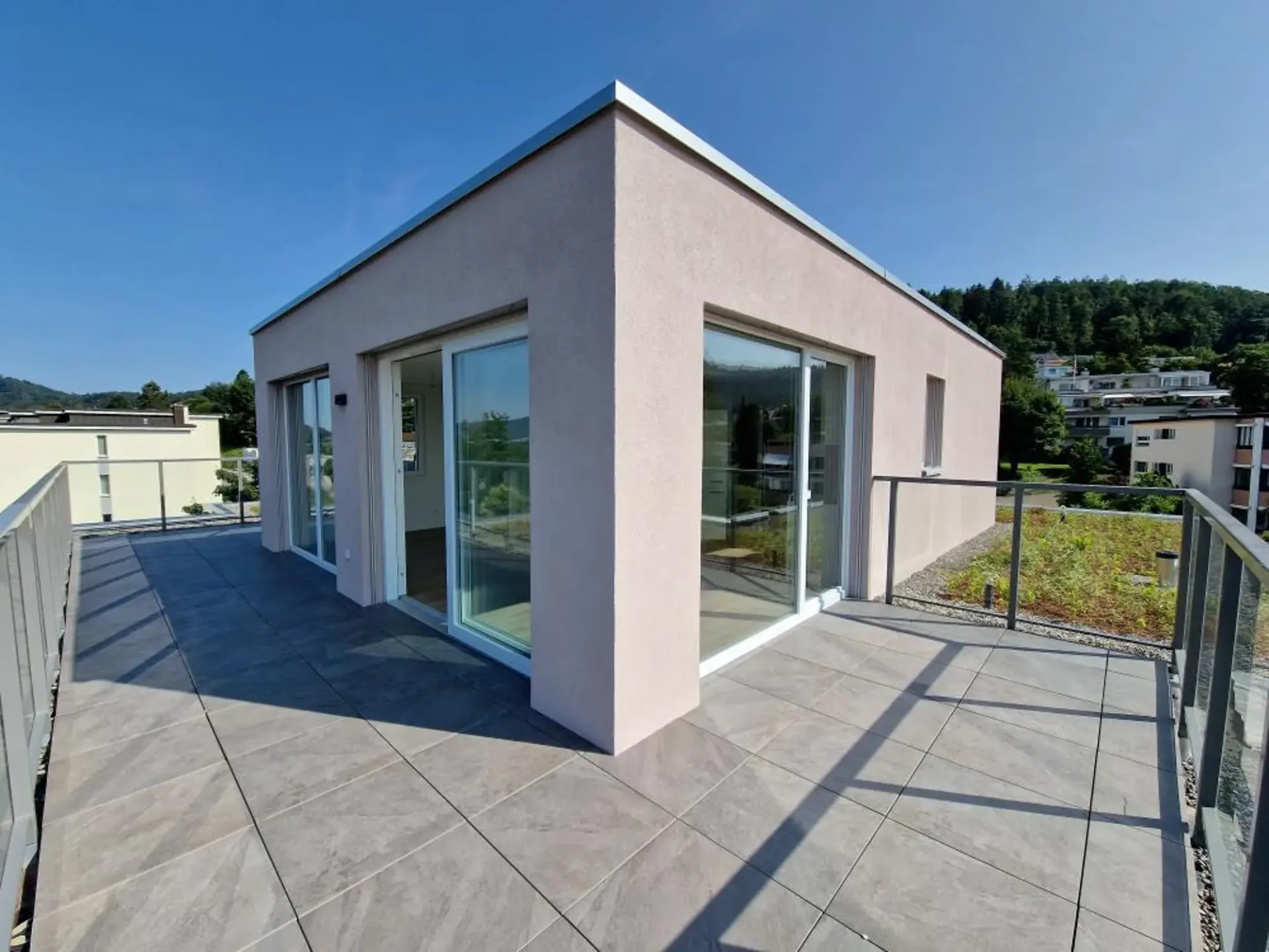 Terrassenwohnung mit herrlicher Aussicht!