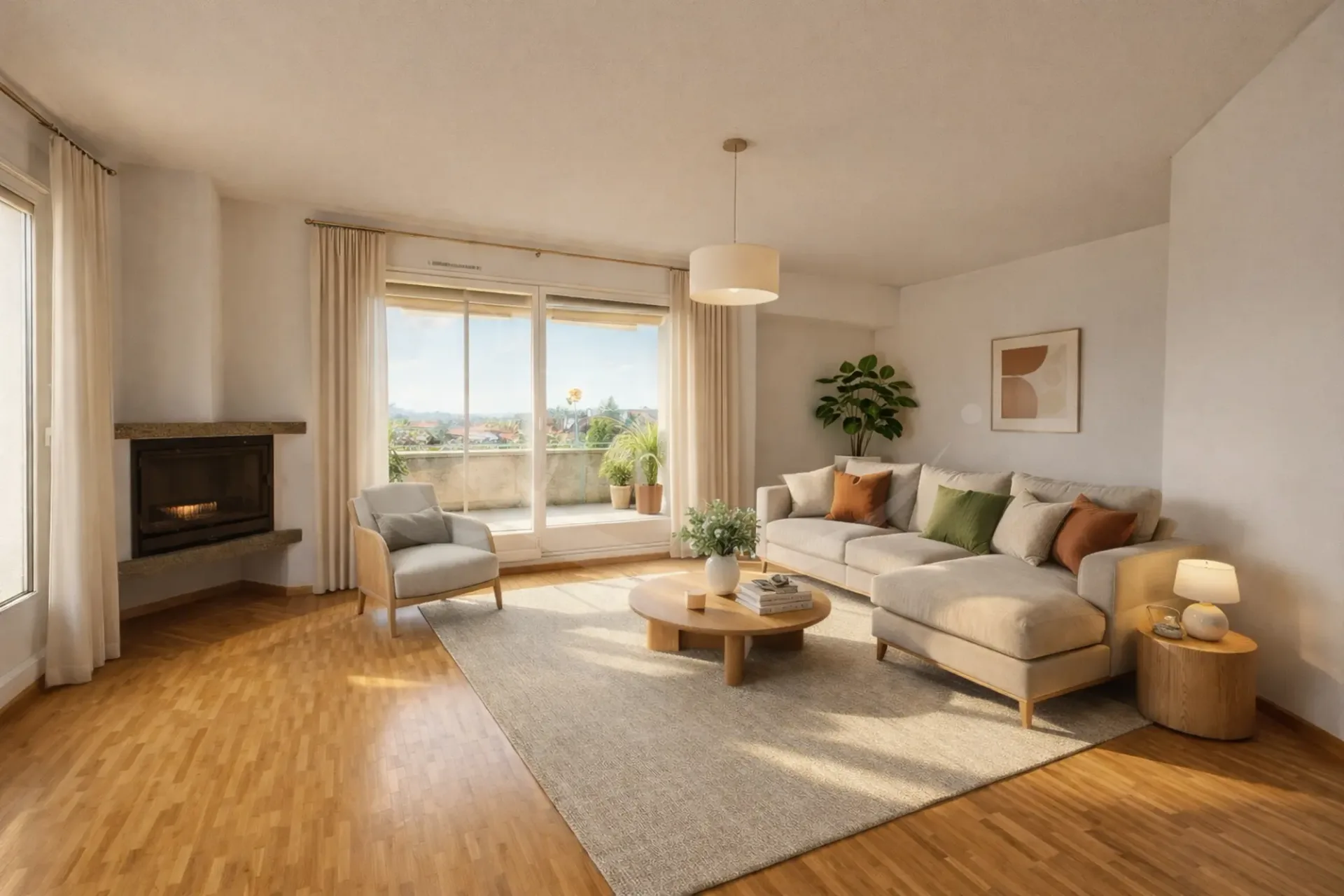 Exklusives Dachgeschoss, das die gesamte Etage einnimmt, mit großer Terrasse im Herzen von Perly