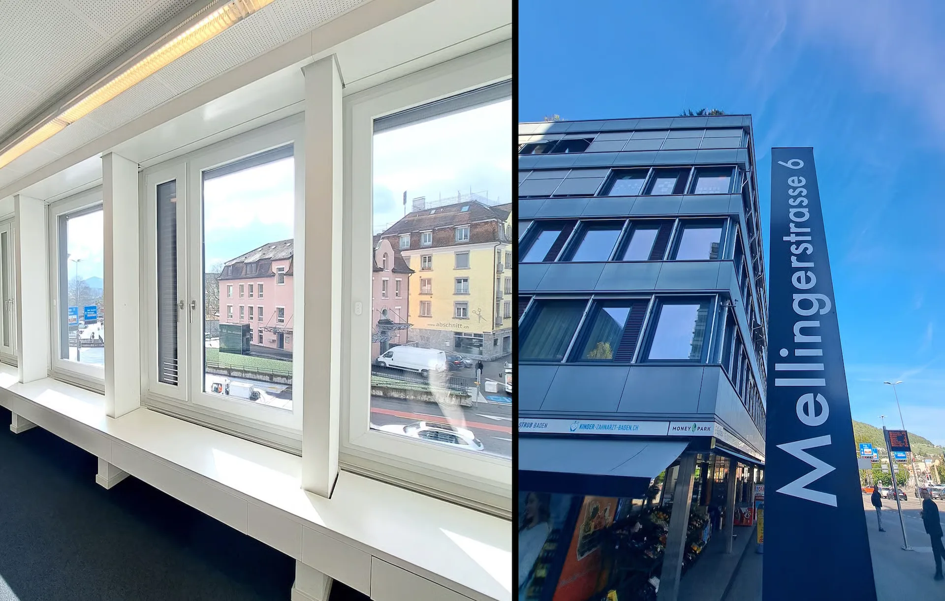Büro / Loft / Wohnung 129m² - mitten in der Stadt Baden