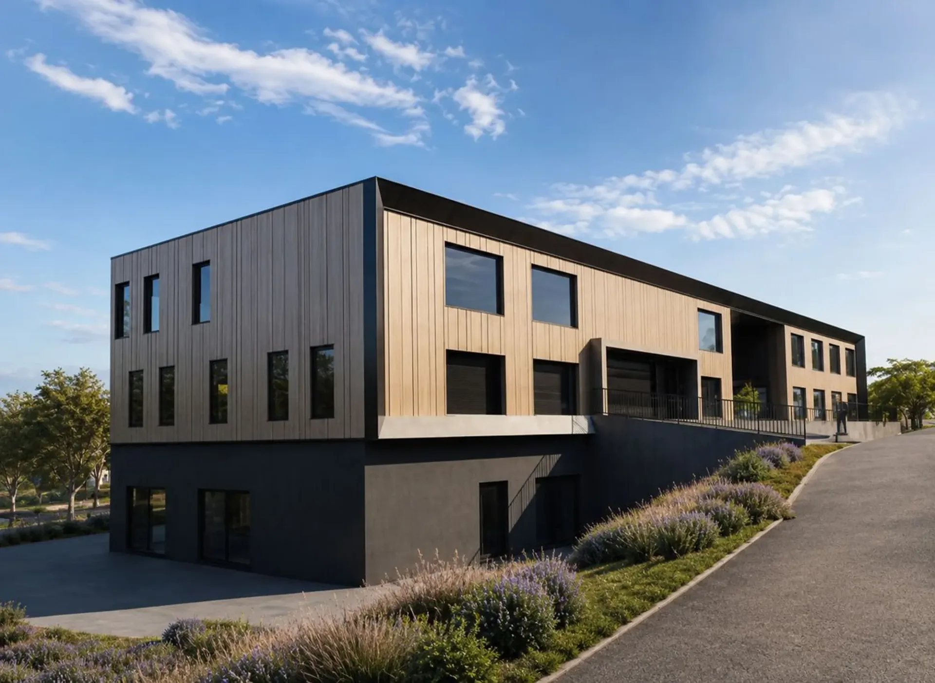 Espaces professionnels modulables dès 60 m² Chamoson
