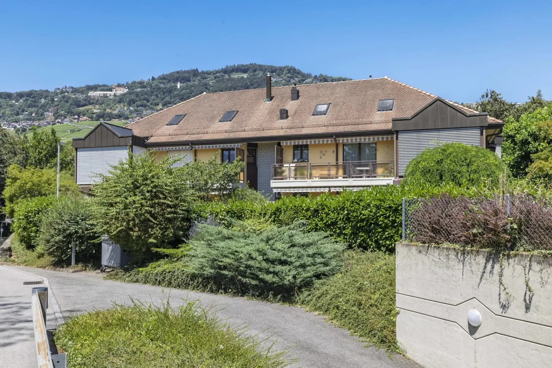 Schönes 4.5-Zimmer-Apartment mit Terrasse - nur wenige Schritte von Vevey entfernt