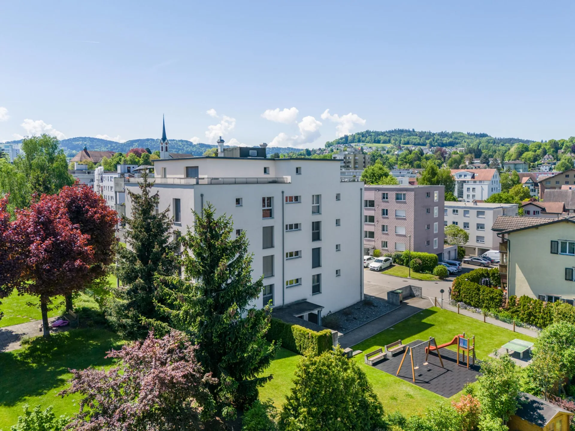 Appartement mansarde moderne
