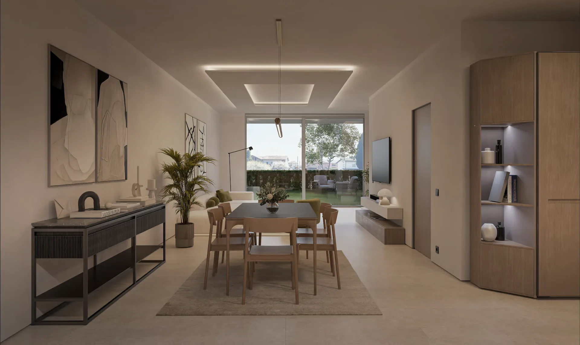Neue 4.5-Zimmer-Villa mit schönem Garten in Coldrerio