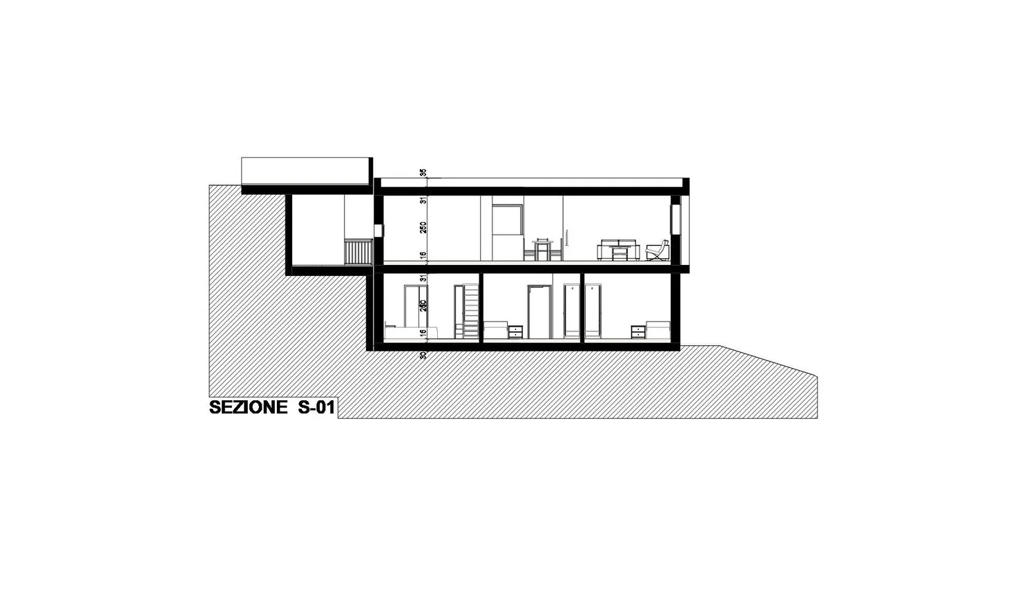 Projet approuvé pour villa moderne de 4,5 pièces à Gnosca