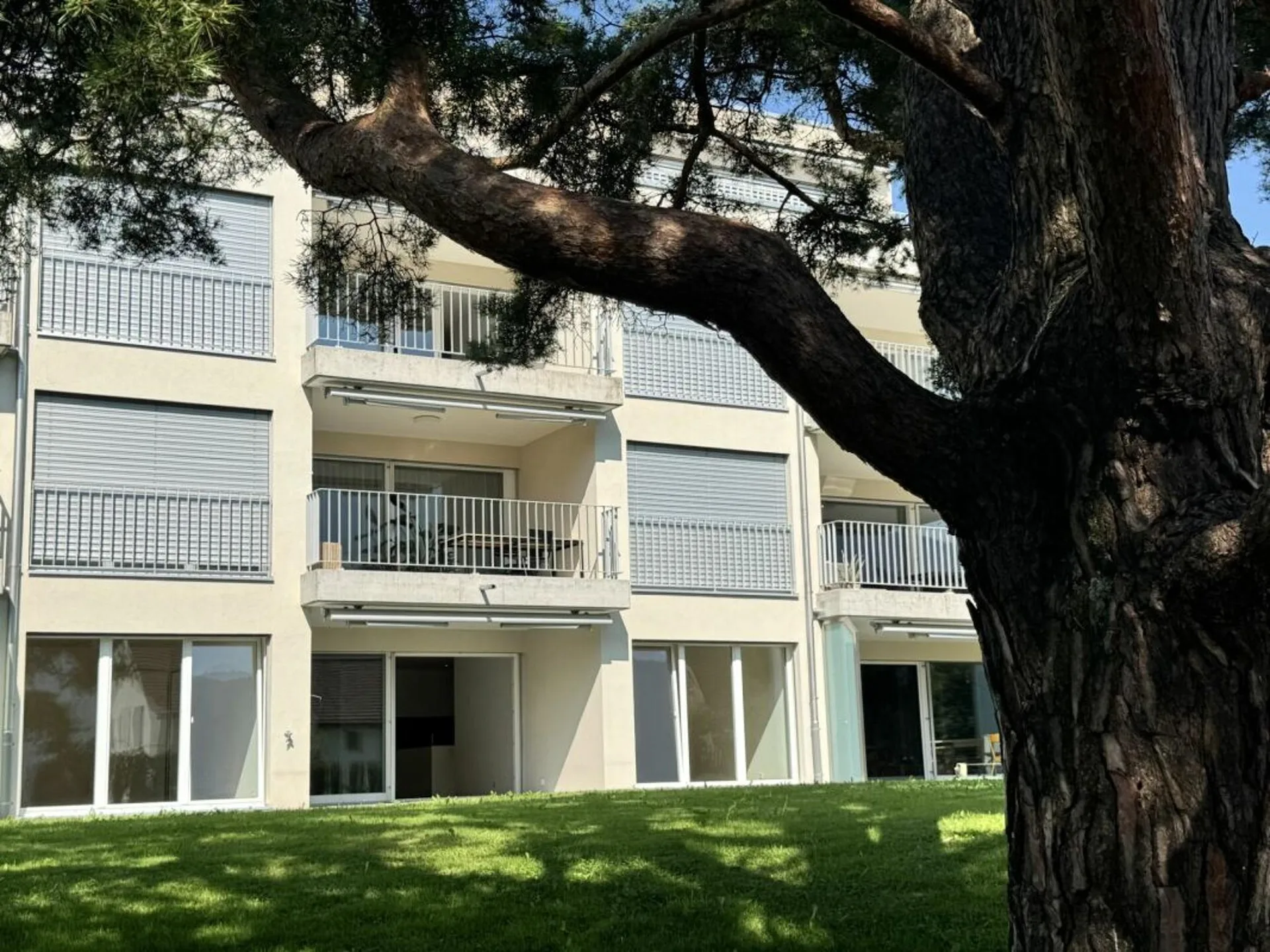 Gartenwohnung in Maienfeld mit viel Platz und der Natur direkt vor der Tür