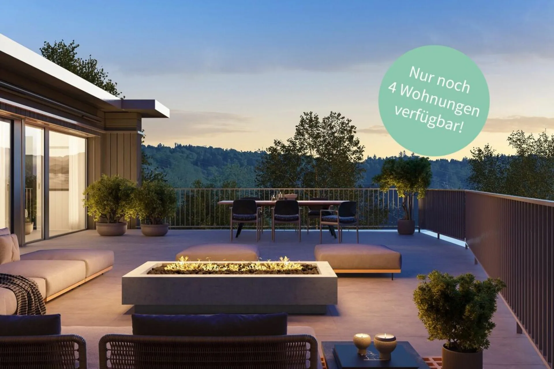 Letzte Attikawohnung mit weitläufiger 120m² Terrassenfläche