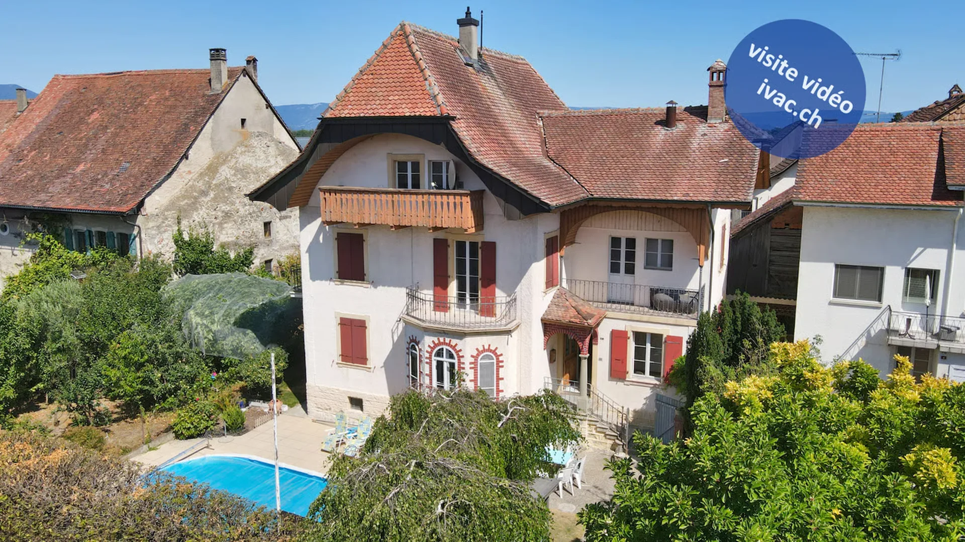 Maison villageoise de 2 logements à Grandcour / VD