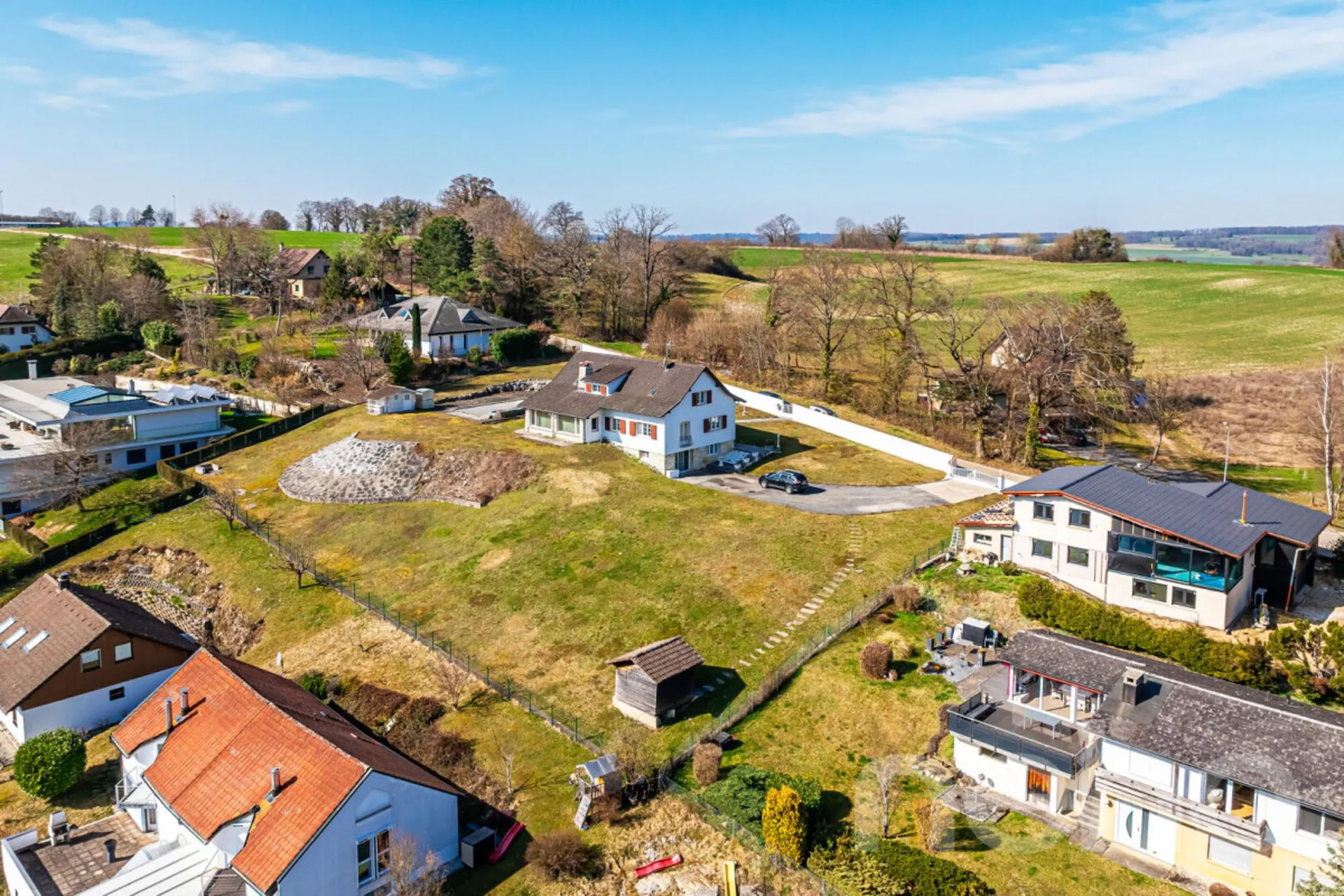 Villa de Maître de haut standing, grand jardin et vue panoramique