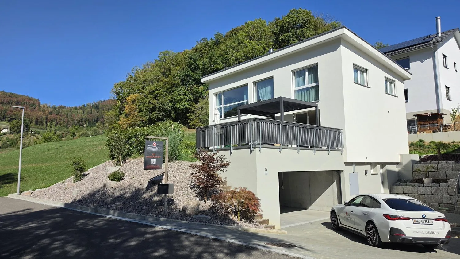 5.5-Zimmer-Einfamilienhaus mit Blick ins Grüne in Reigoldswil