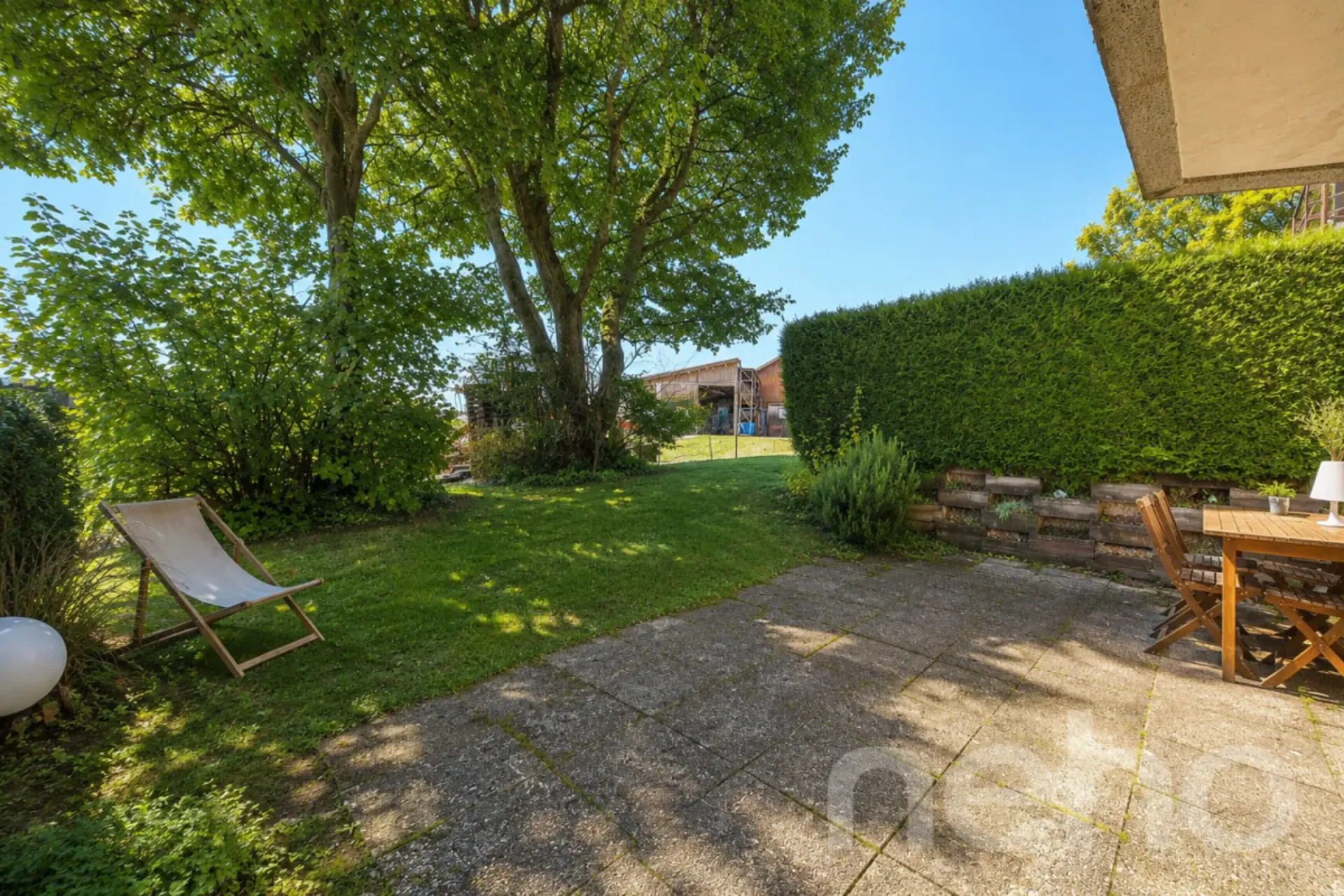 Appartamento 3,5 locali con giardino in ambiente verde