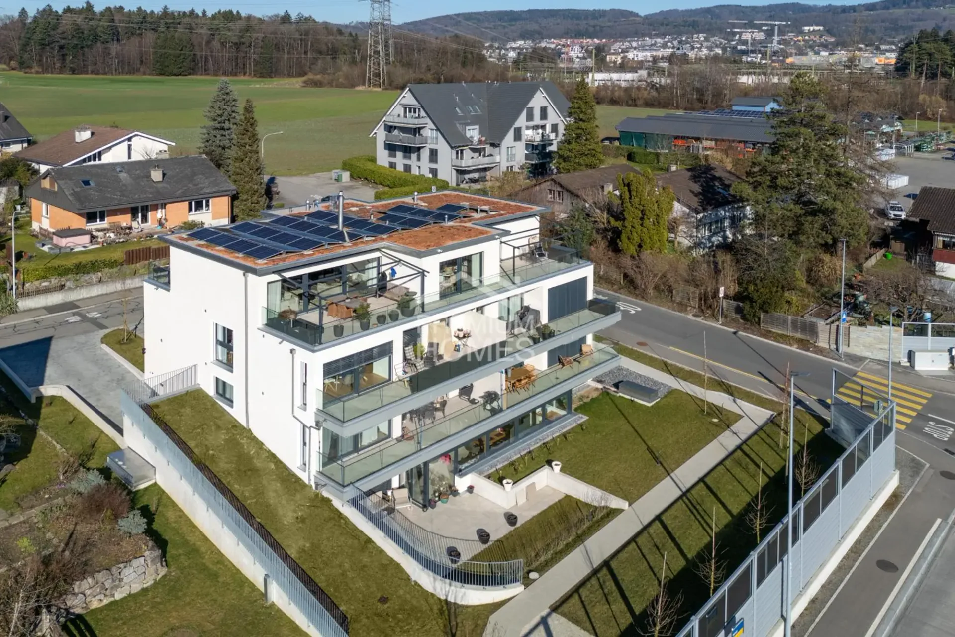 Exklusive Gartenresidenz im Penthouse-Stil